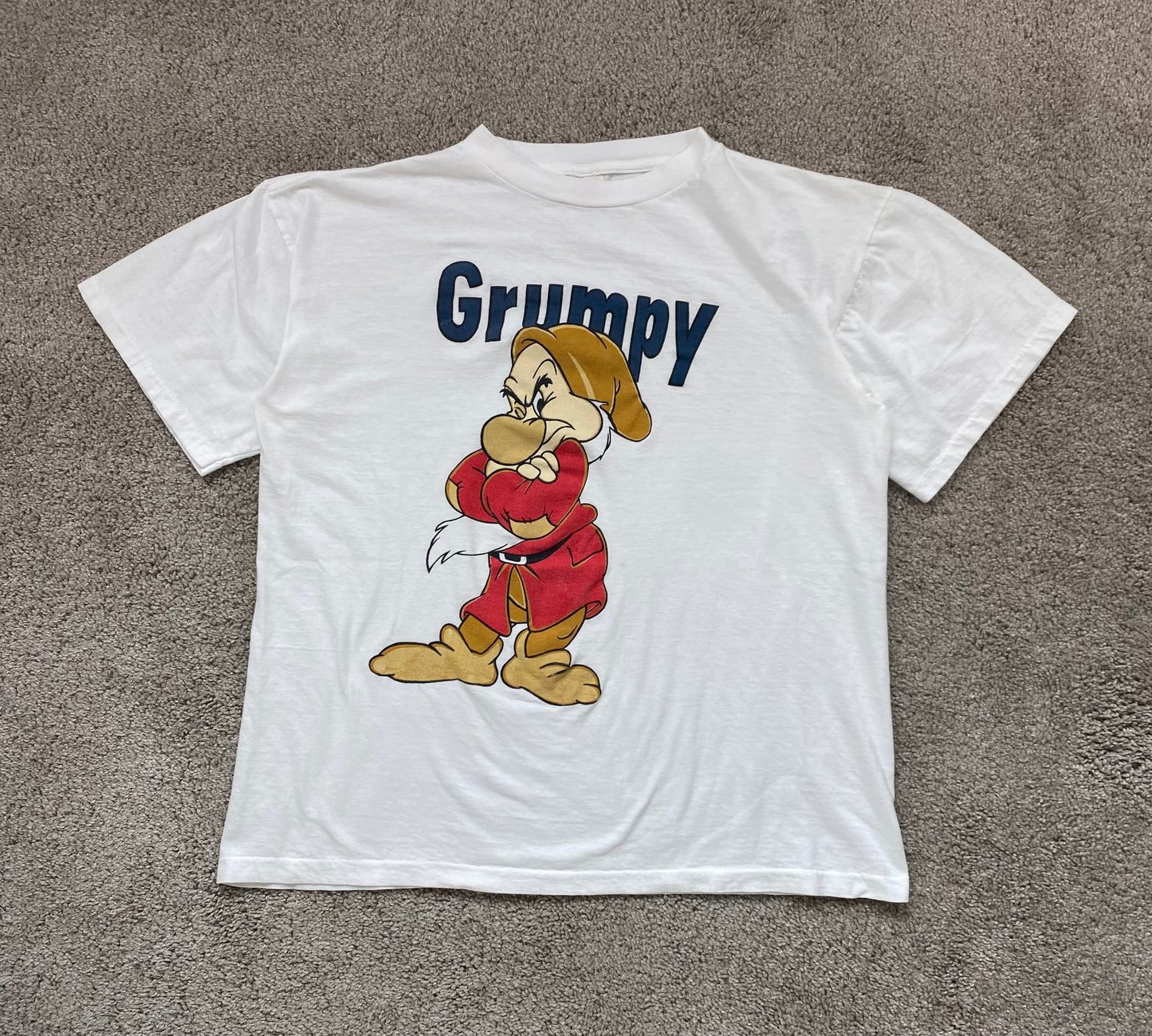 Grumpy Vintage Disney Dwarf T-Shirt XL