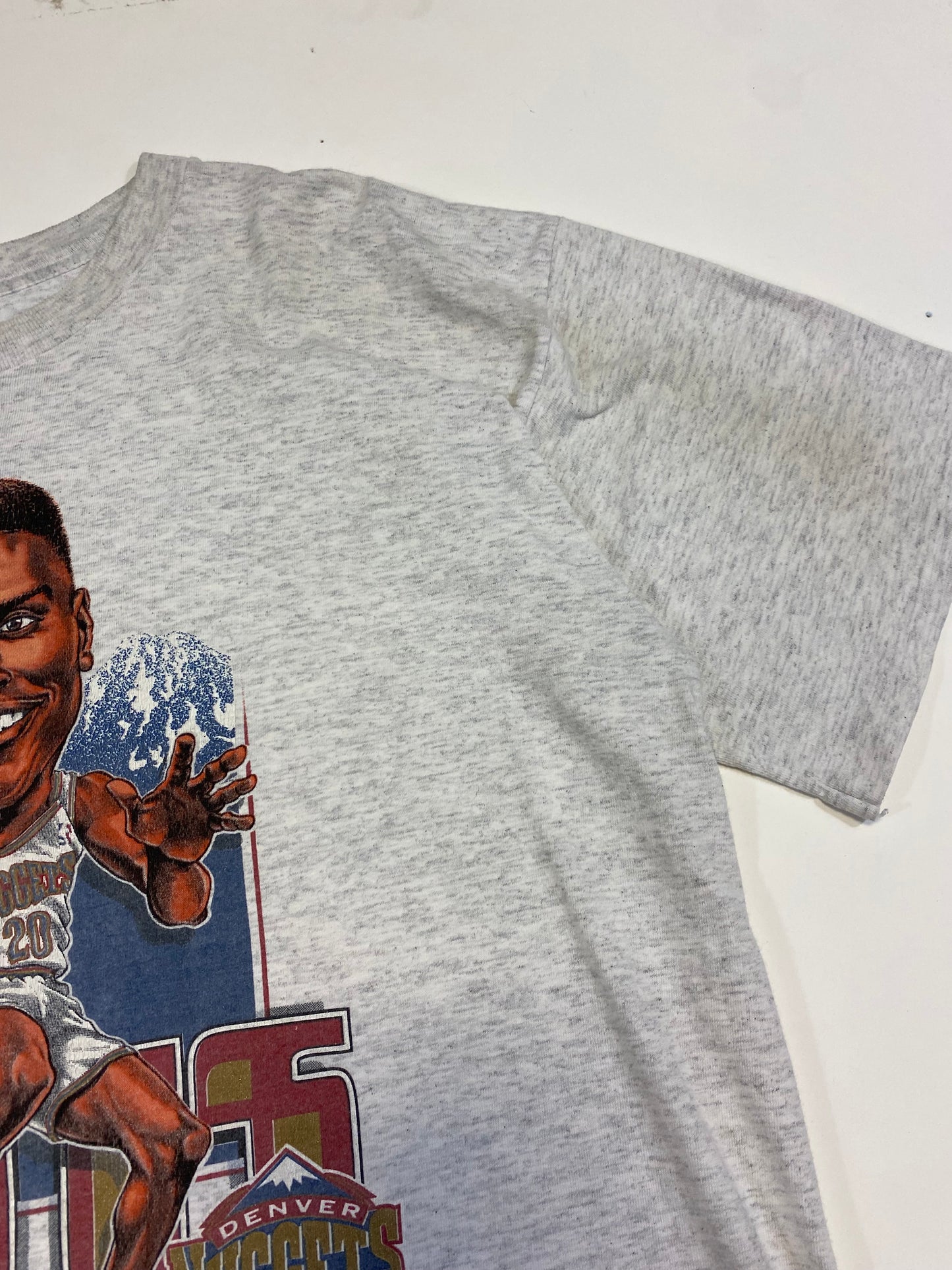 1990’s LaPhonso Ellis Salem Sports Caricature T-Shirt L
