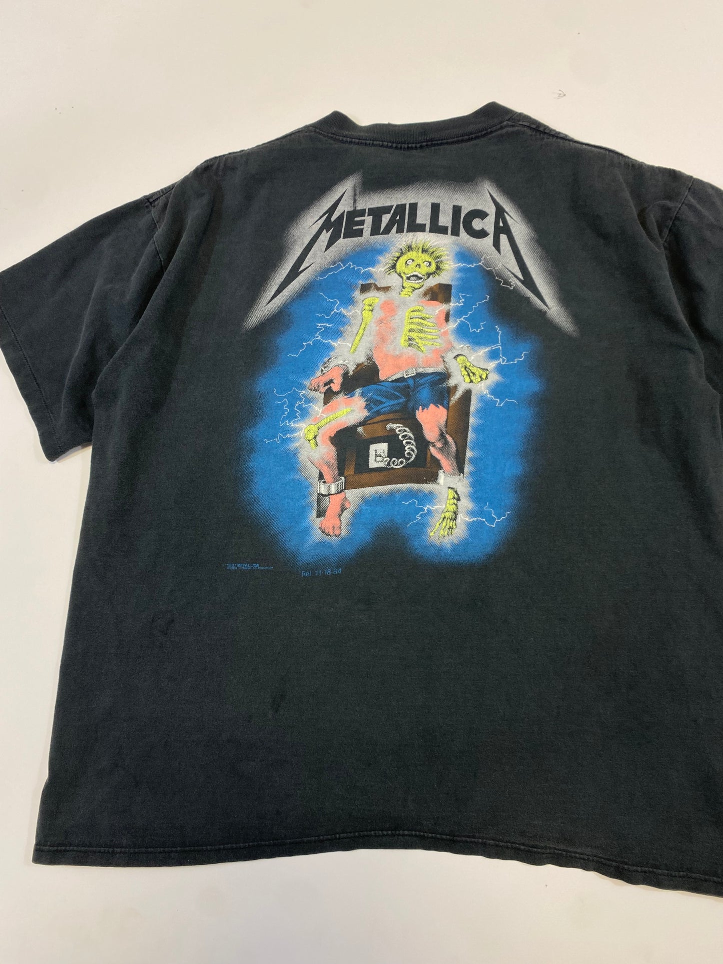 1991 Metallica Metal Up Your Ass T-Shirt XL