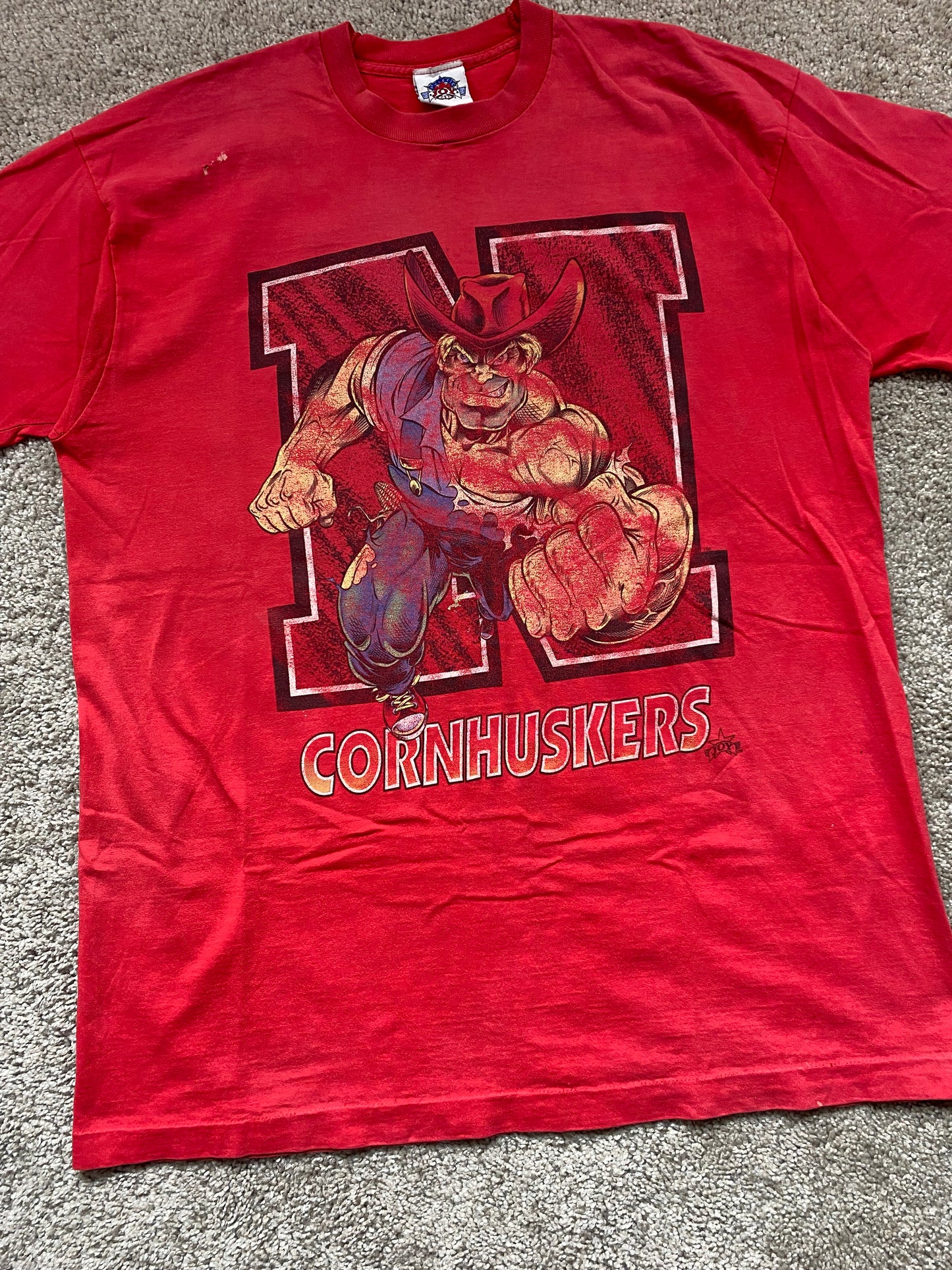 University of Nebraska Cornhuskers Mascot T-Shirt XL