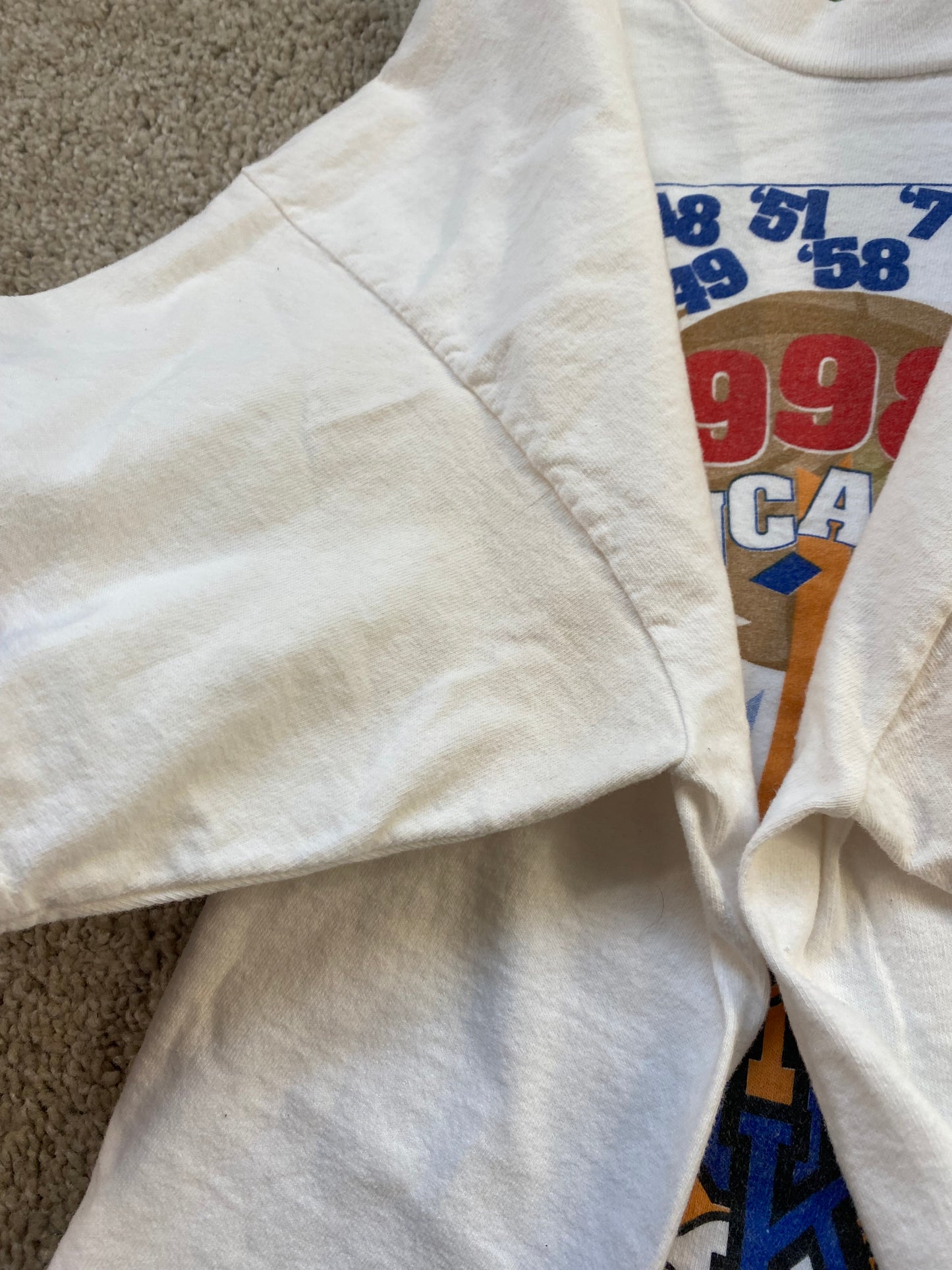 Kentucky Wildcats 1998 NCAA Basketball Champs T-Shirt XL