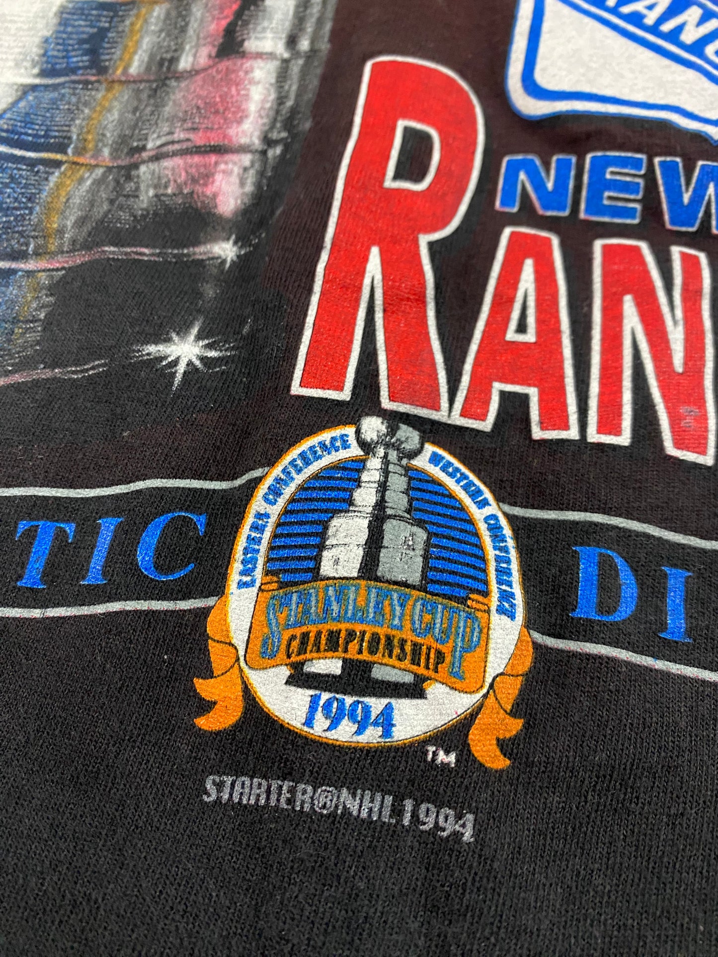 New York Rangers 1994 Stanley Cup Champs Starter T-Shirt XL