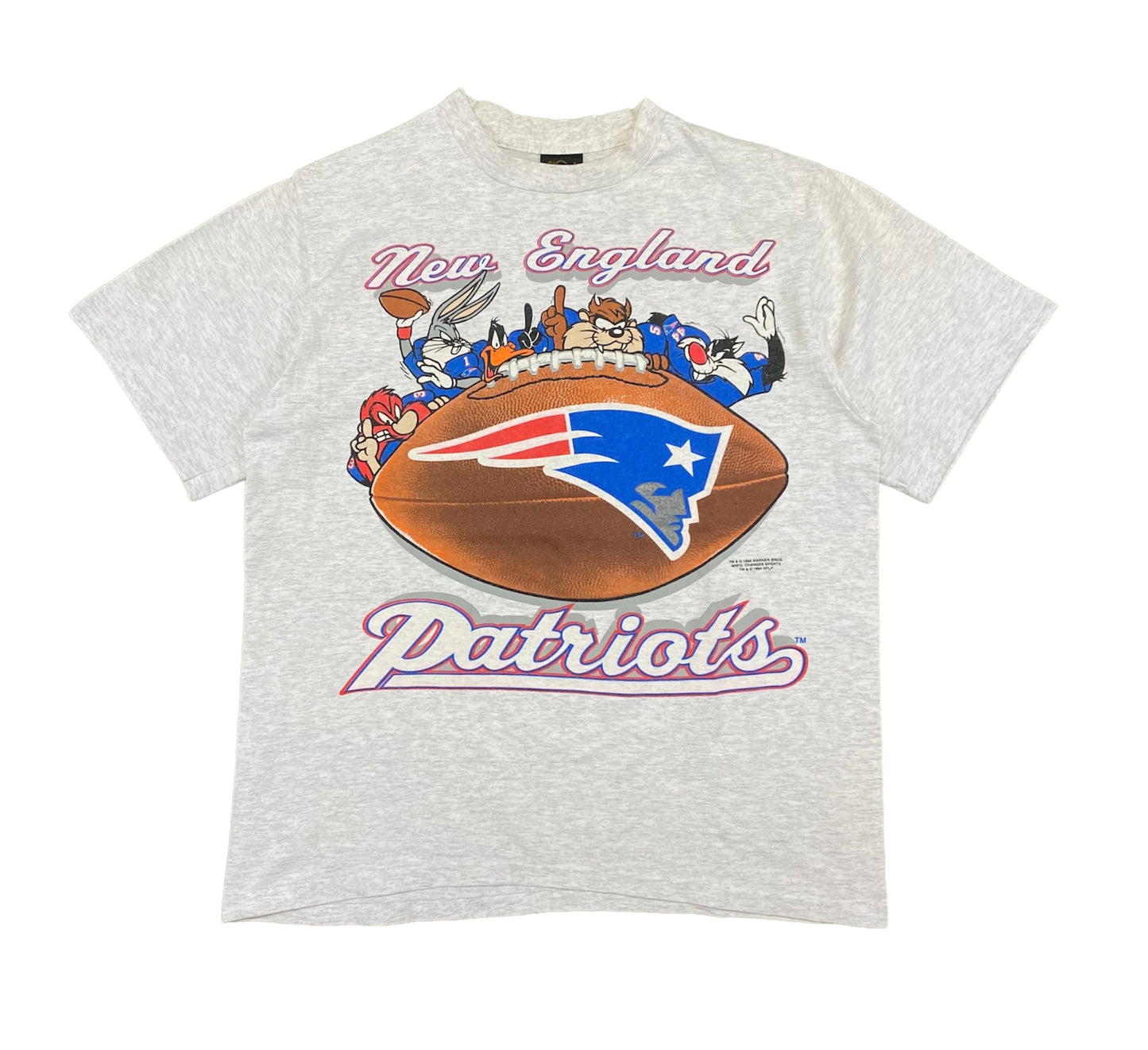 1994 New England Patriots Looney Tunes T-Shirt XL