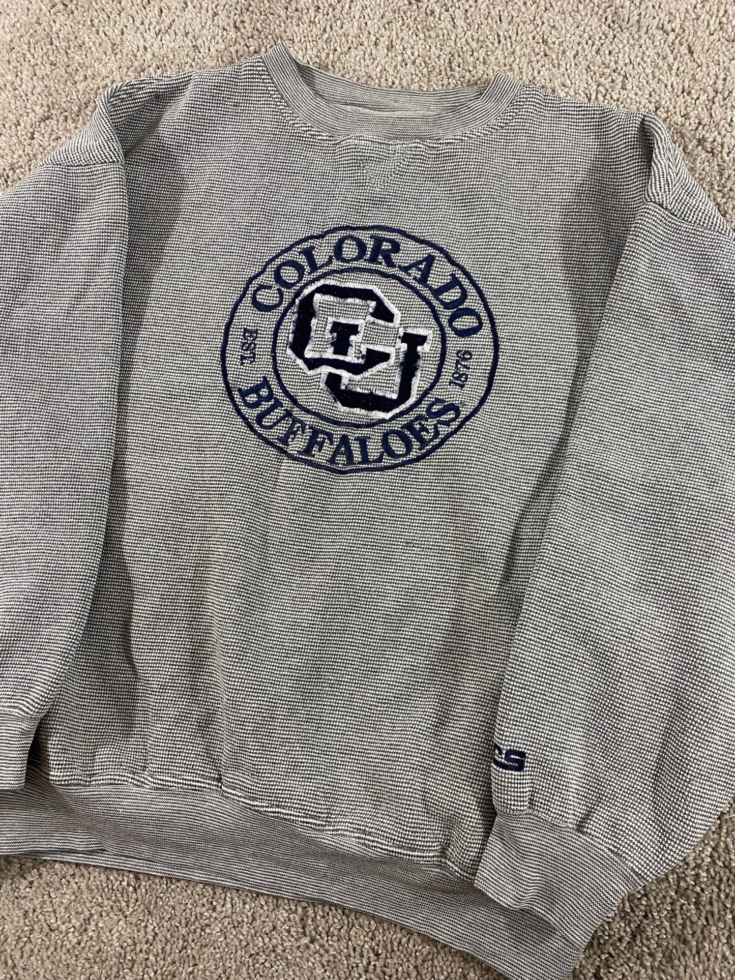 Colorado University Buffalo’s 90’s Sweatshirt M