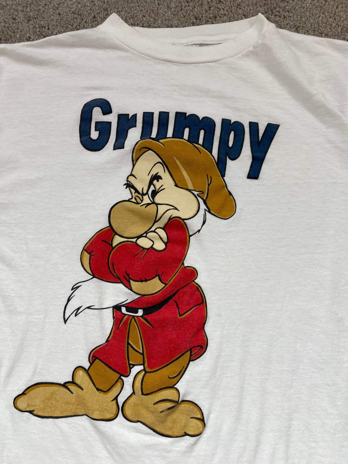 Grumpy Vintage Disney Dwarf T-Shirt XL