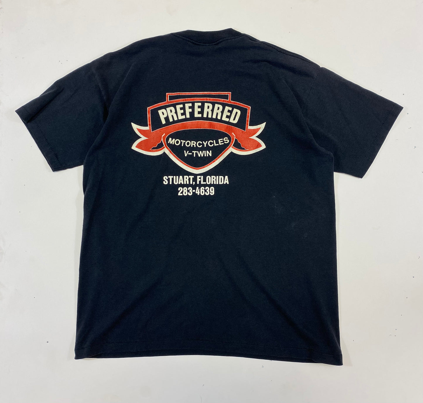 1989 Harley Davidson Lone Wolf Florida T-Shirt XL