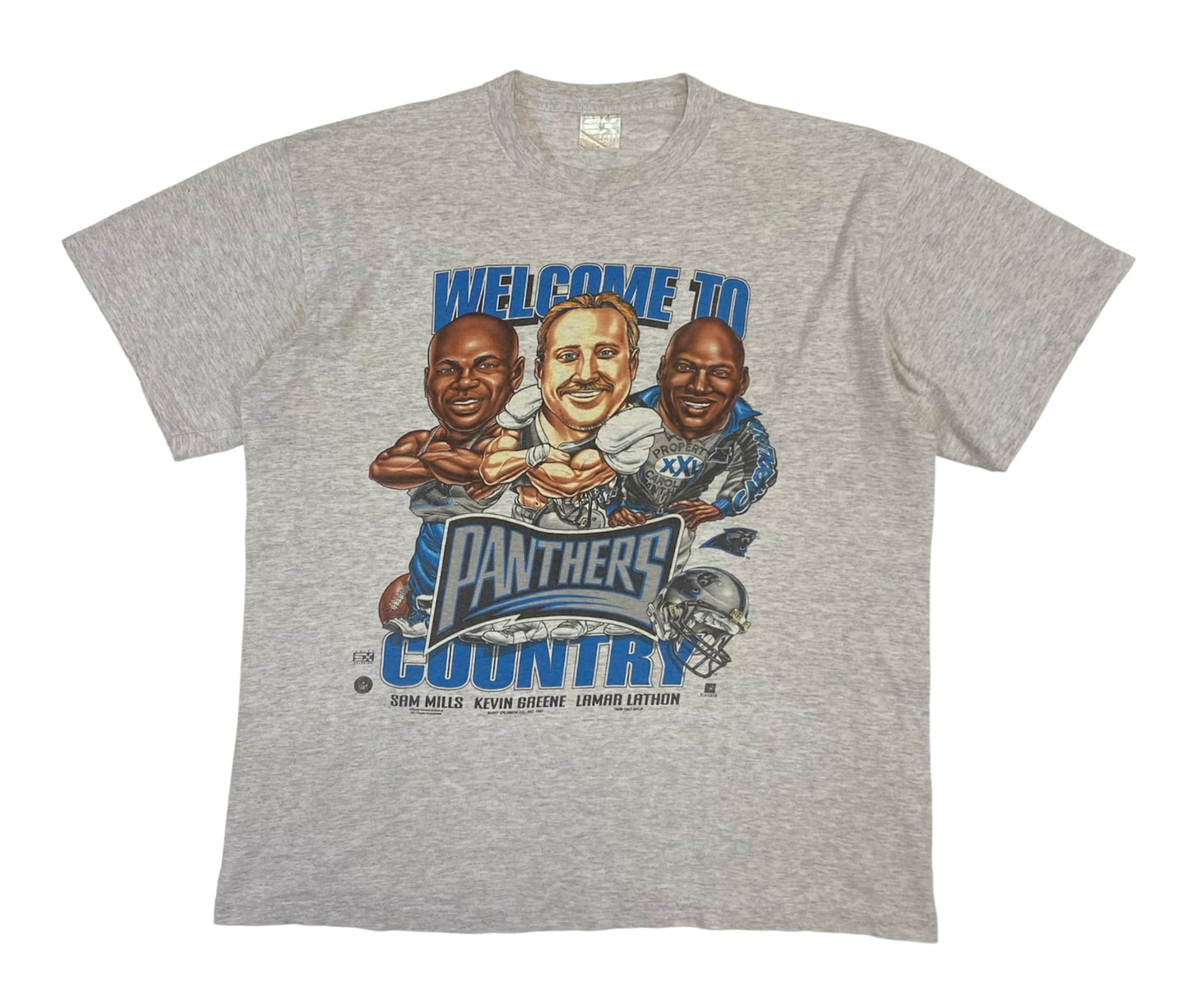 1997 Carolina Panthers Country Shirt Xplosion T-Shirt XL