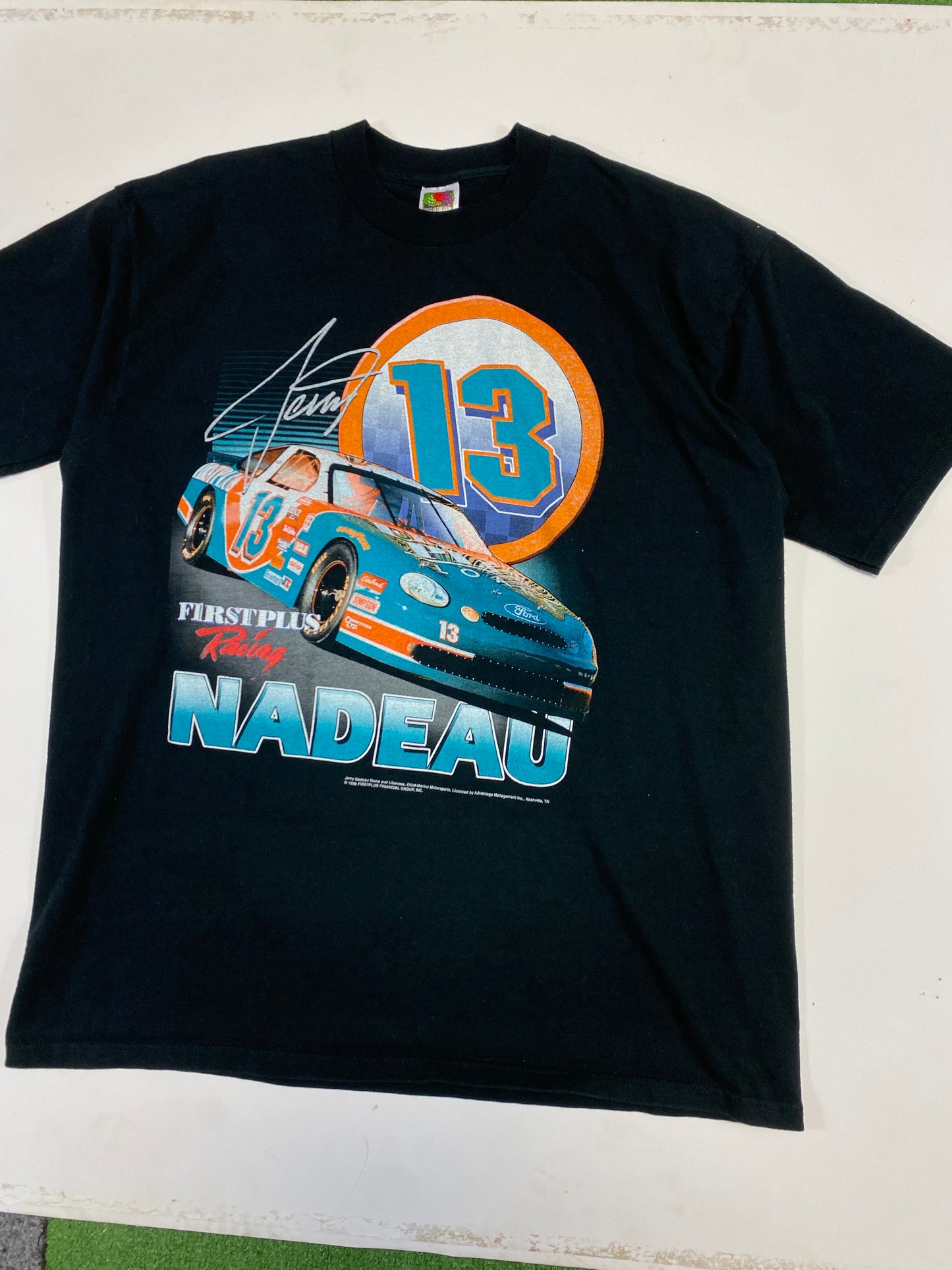 1998 Jerry Nadeau NASCAR T-Shirt XXL
