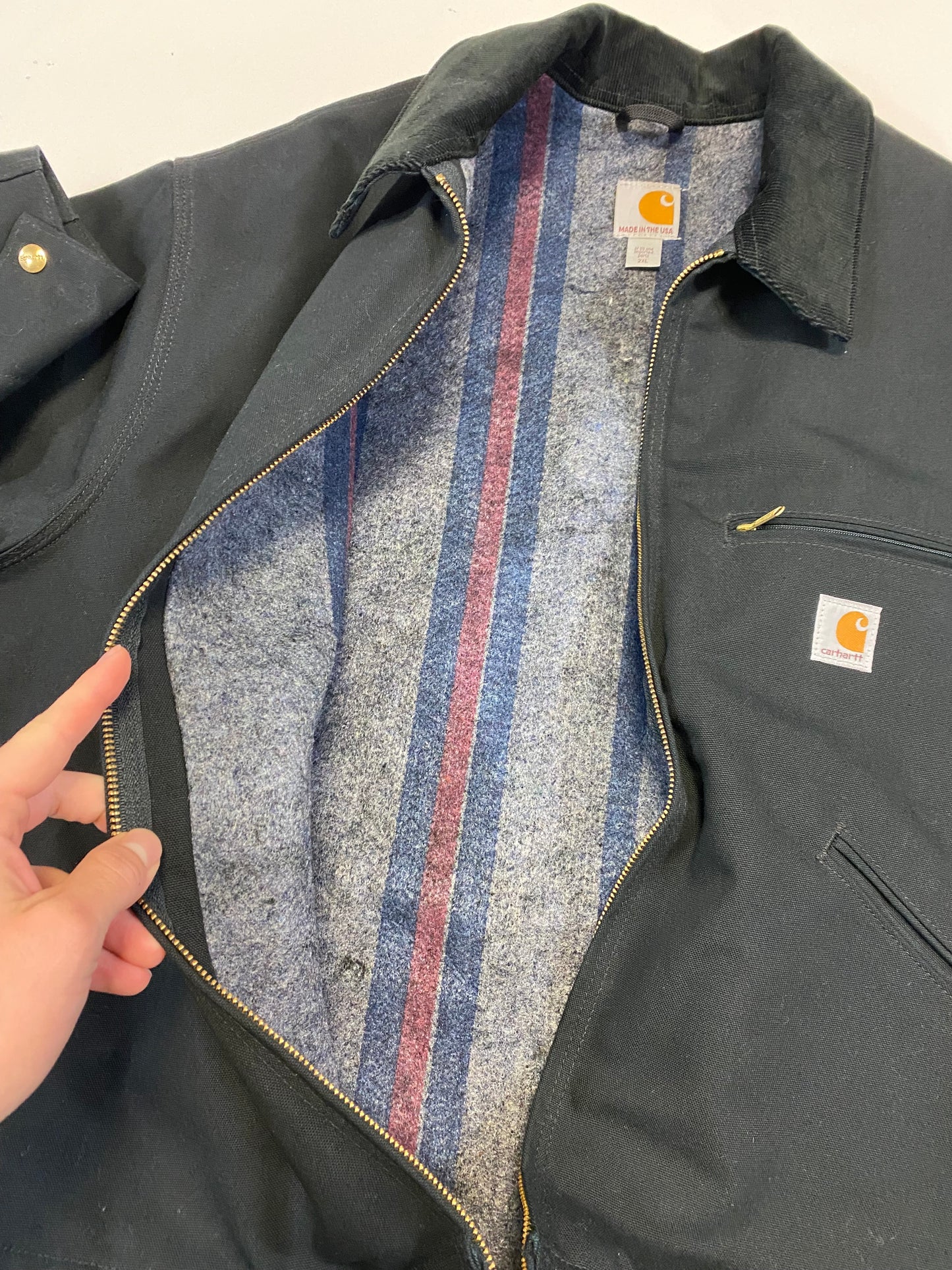 Carhartt Flannel Lined Detroit Jacket