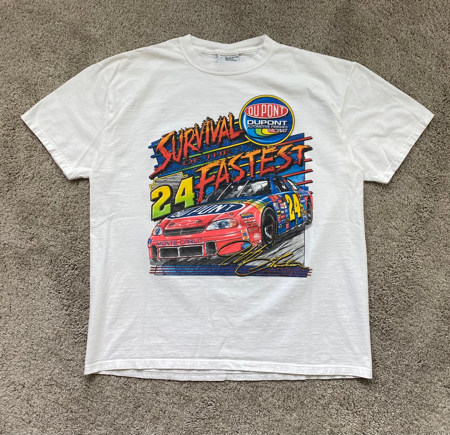 Jeff Gordon 1999 NASCAR T-Shirt L