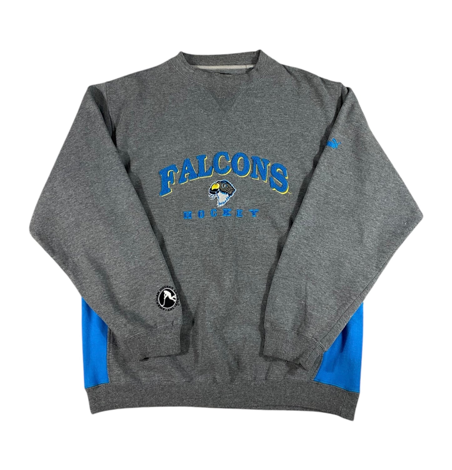 Springfield Falcons Puma Embroidered Sweatshirt L