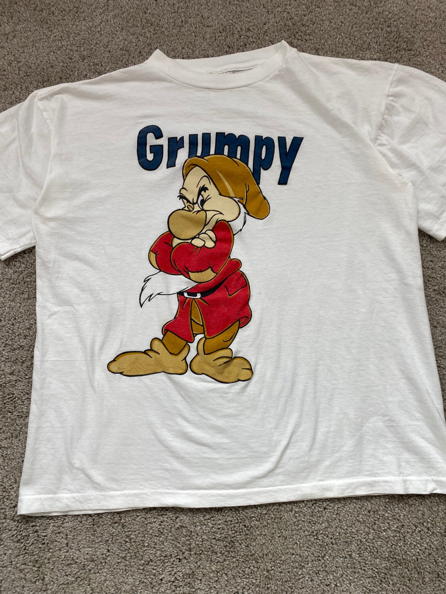 Grumpy Vintage Disney Dwarf T-Shirt XL