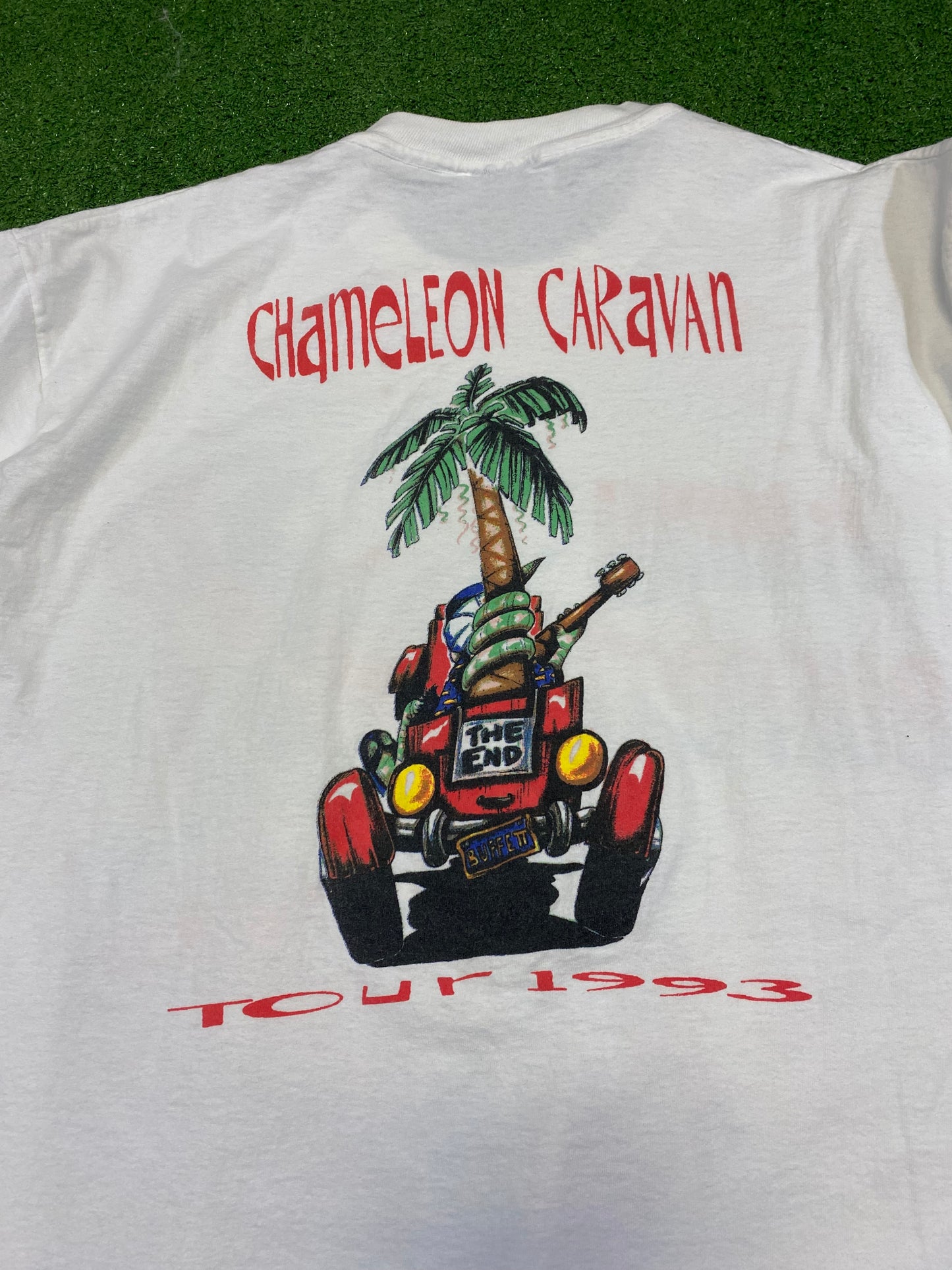 1993 Jimmy Buffett Chameleon Caravan Tour T-Shirt