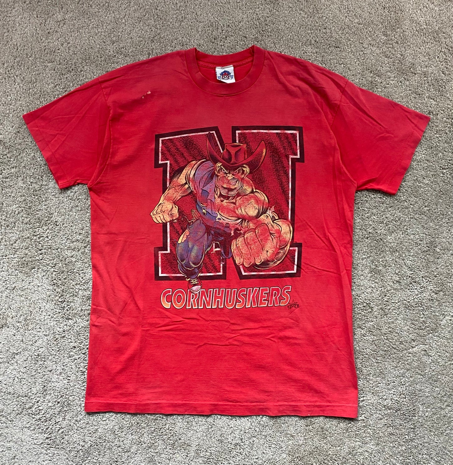 University of Nebraska Cornhuskers Mascot T-Shirt XL