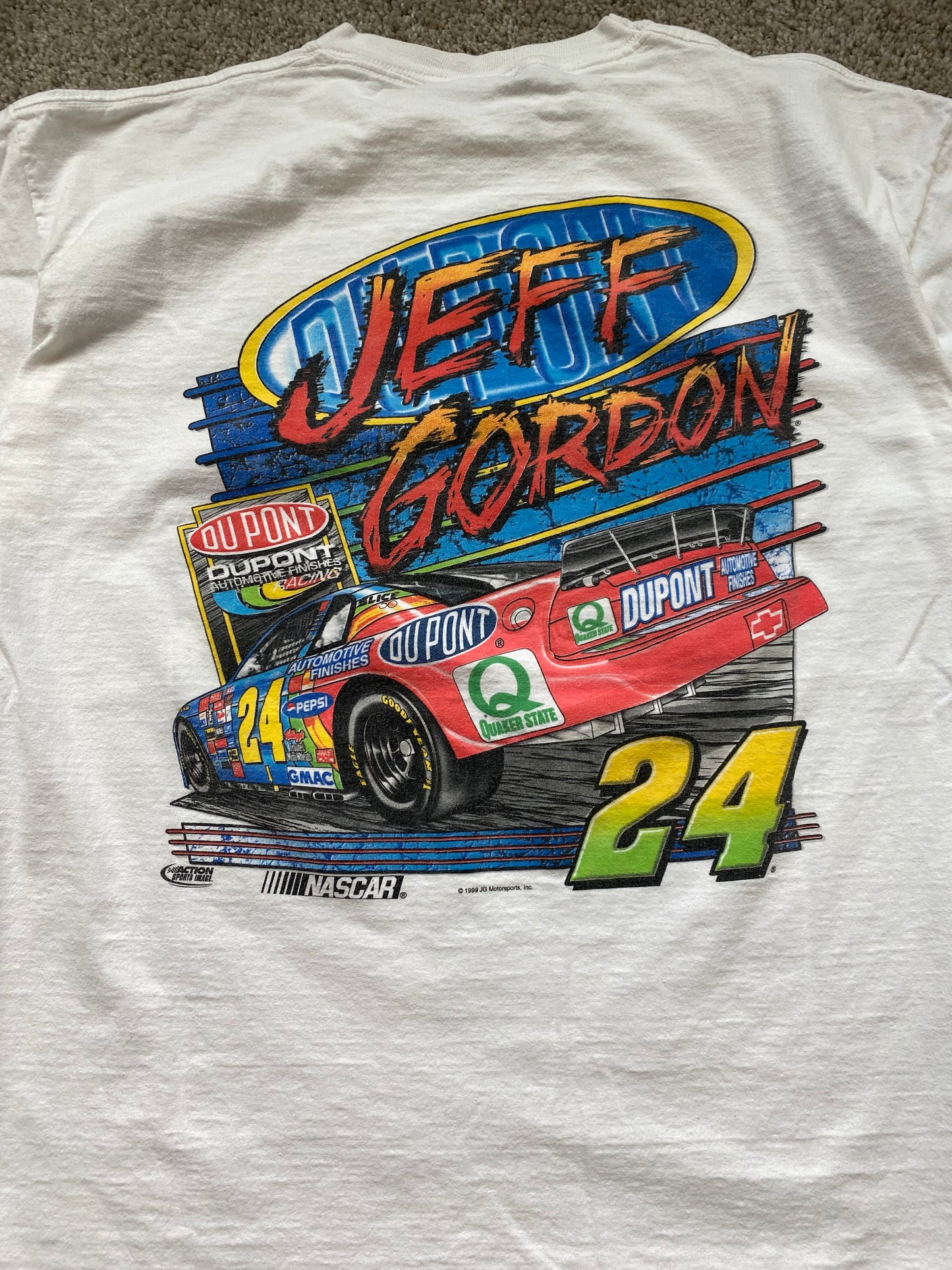 Jeff Gordon 1999 NASCAR T-Shirt L