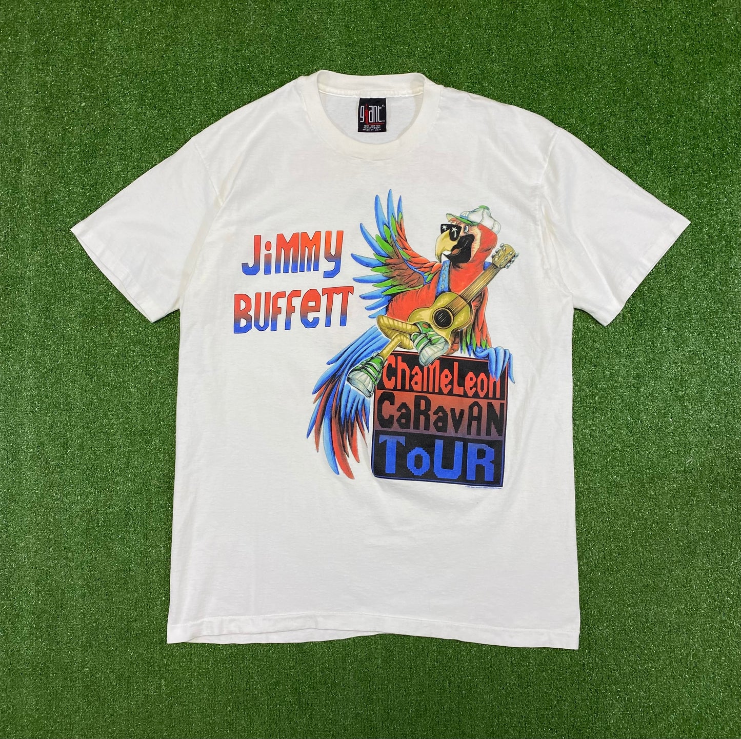 1993 Jimmy Buffett Chameleon Caravan Tour T-Shirt