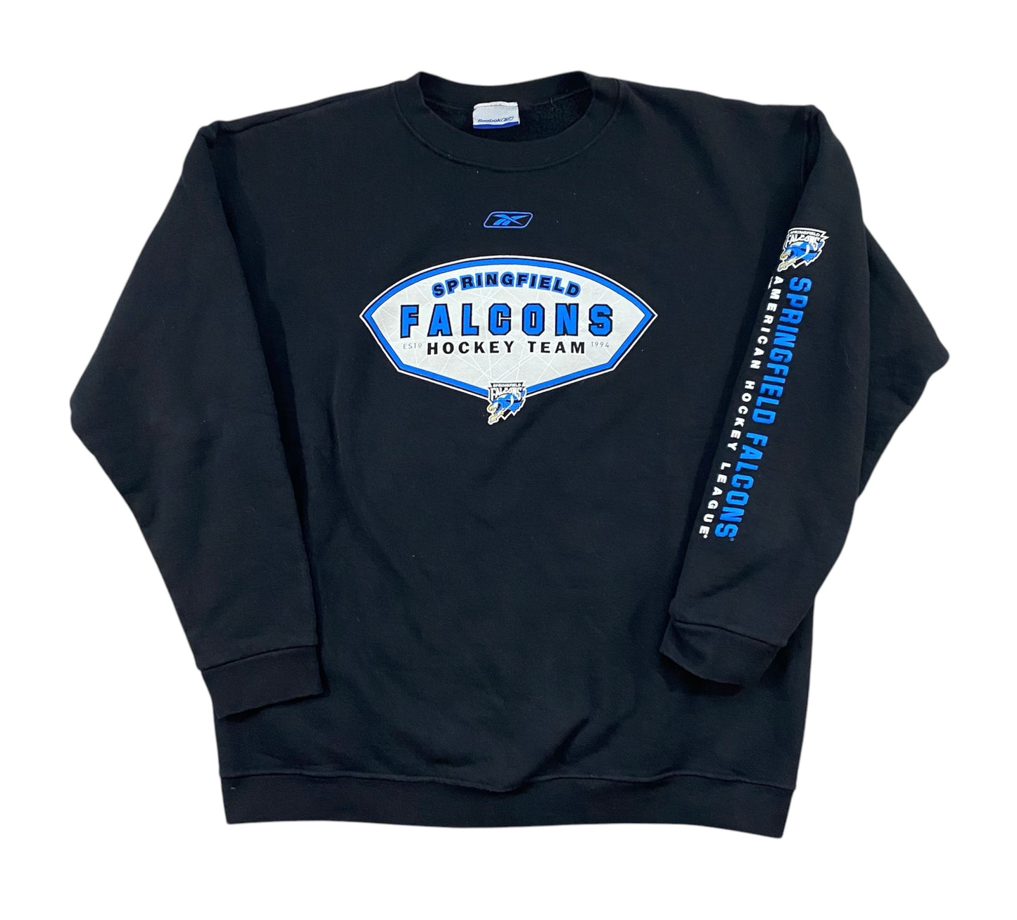 Springfield Falcons Reebok Hockey Sweatshirt L