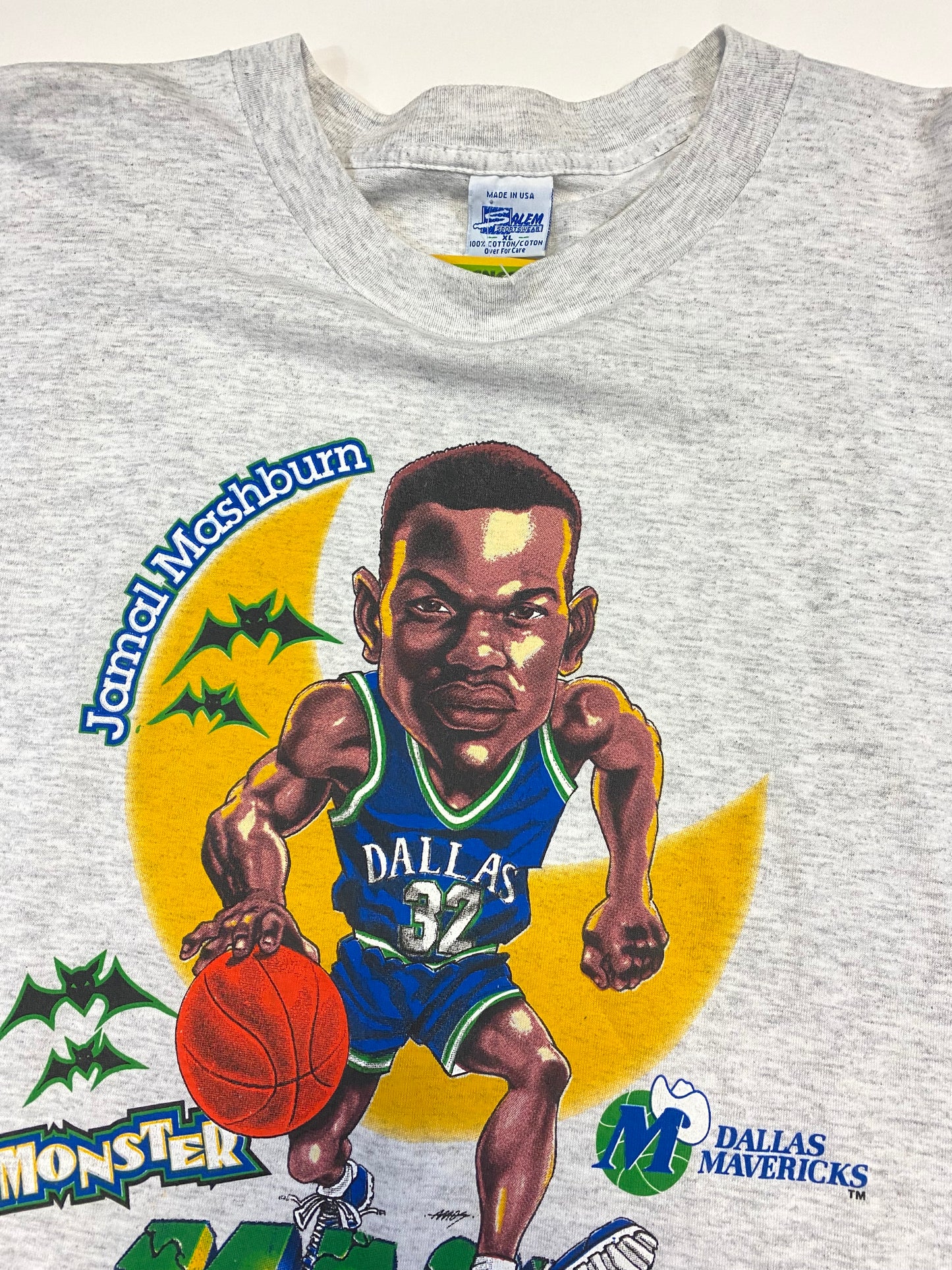 1990’s Jamal Mashburn “Monster Mash” Salem Sports T-Shirt XXL