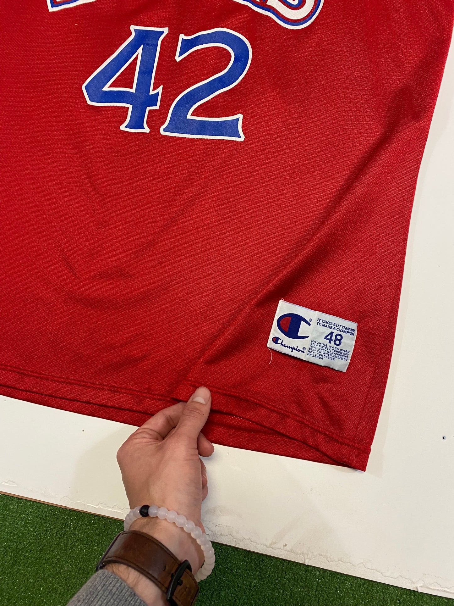 Champion Philadelphia 76ers Stackhouse NBA Jersey