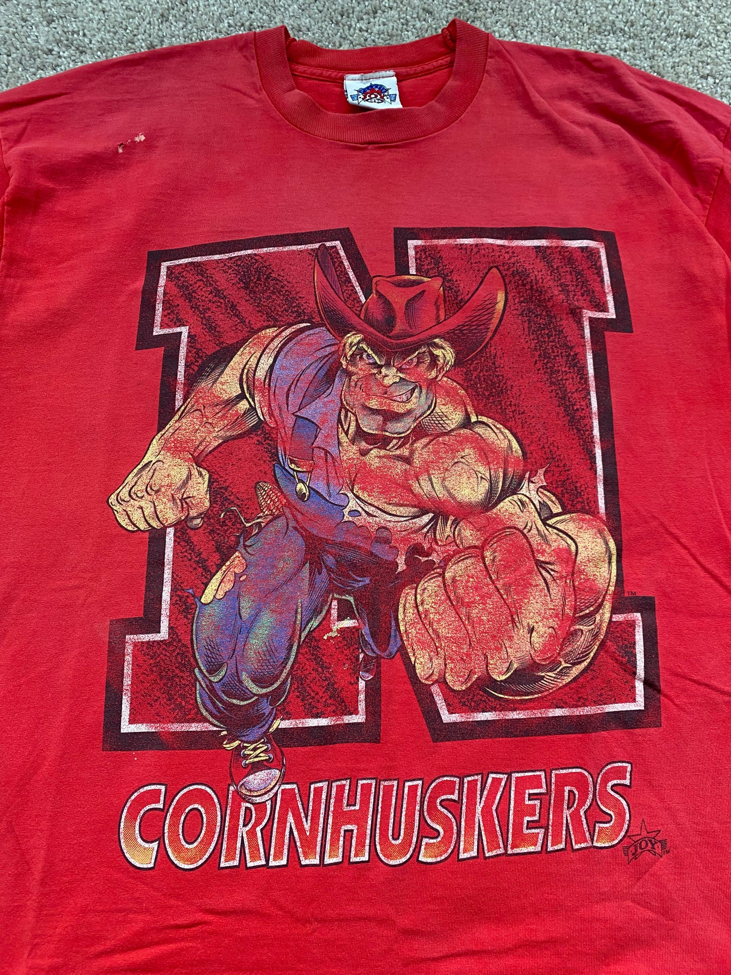 University of Nebraska Cornhuskers Mascot T-Shirt XL
