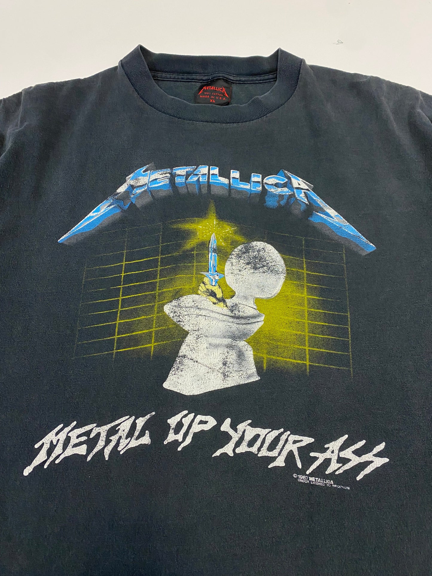 1991 Metallica Metal Up Your Ass T-Shirt XL