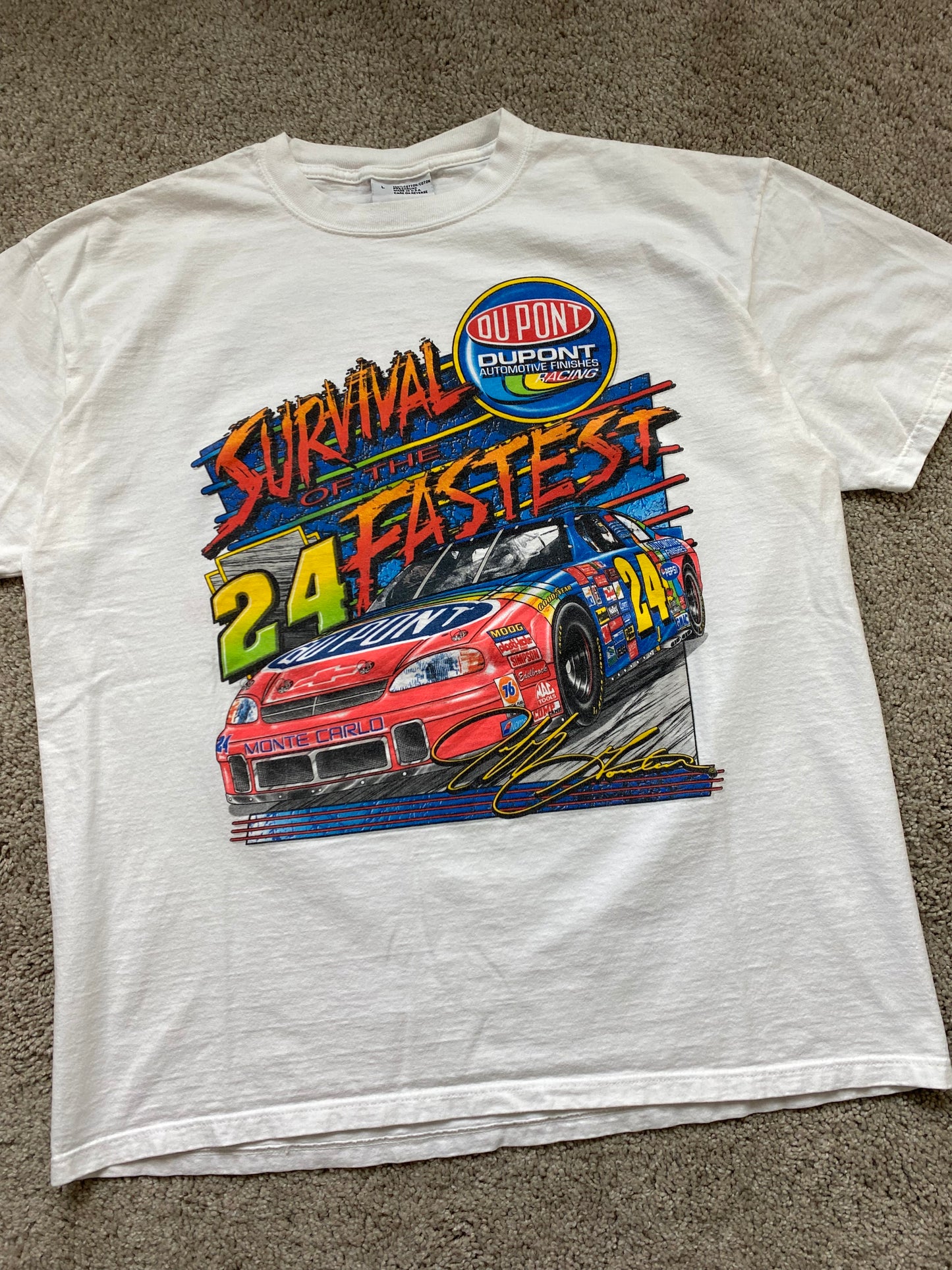 Jeff Gordon 1999 NASCAR T-Shirt L