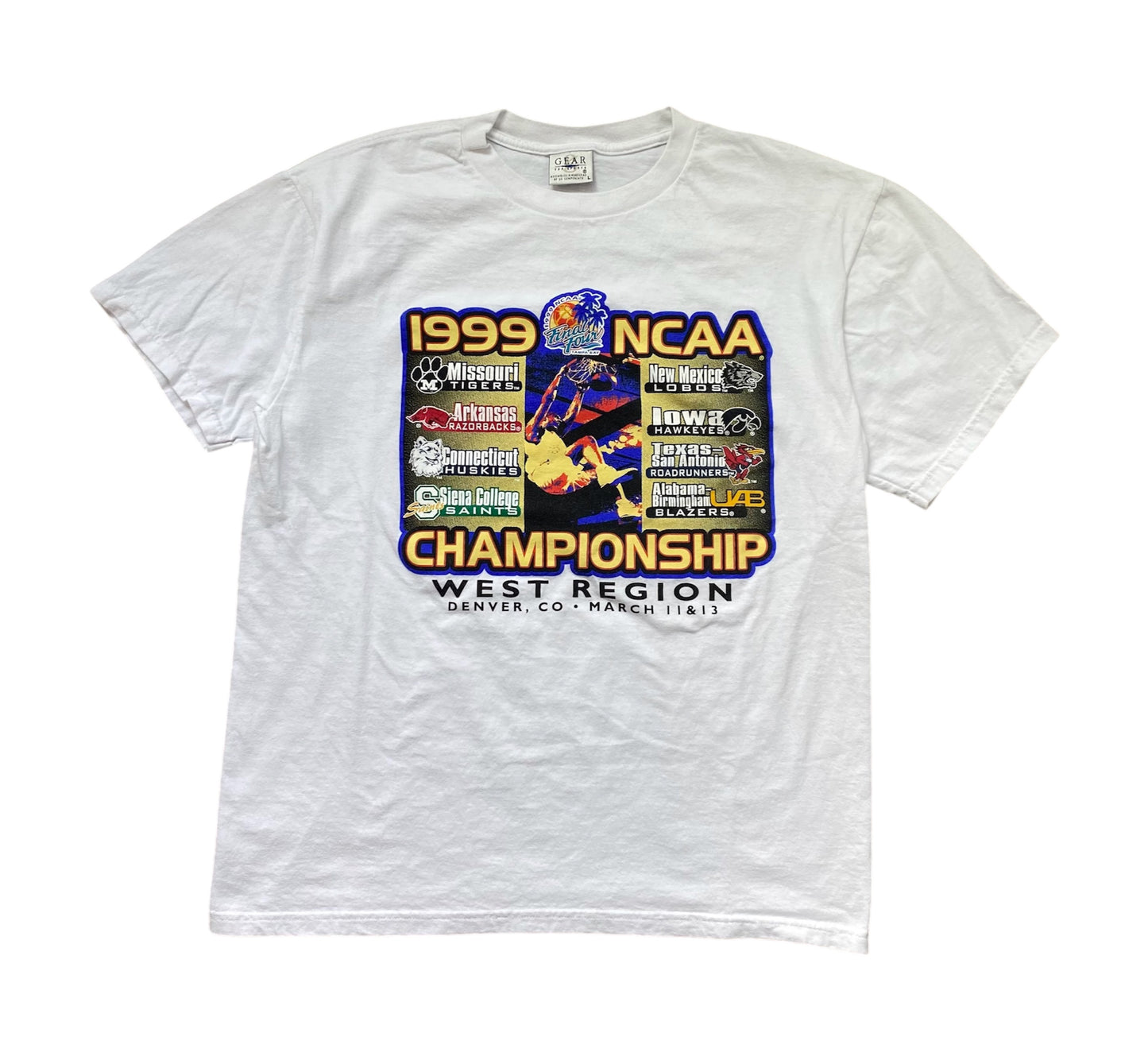 1999 NCAA March Madness T-Shirt L