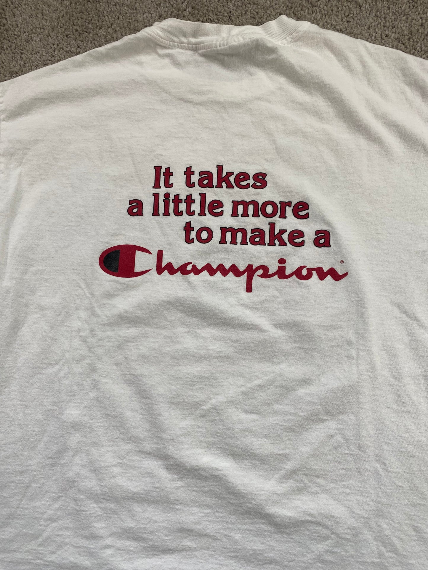 UMass Minutemen Basketball 90’s Champion T-Shirt XL