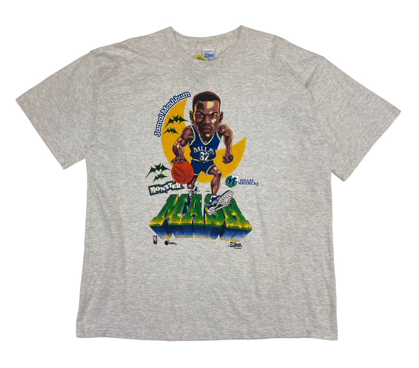 1990’s Jamal Mashburn “Monster Mash” Salem Sports T-Shirt XXL