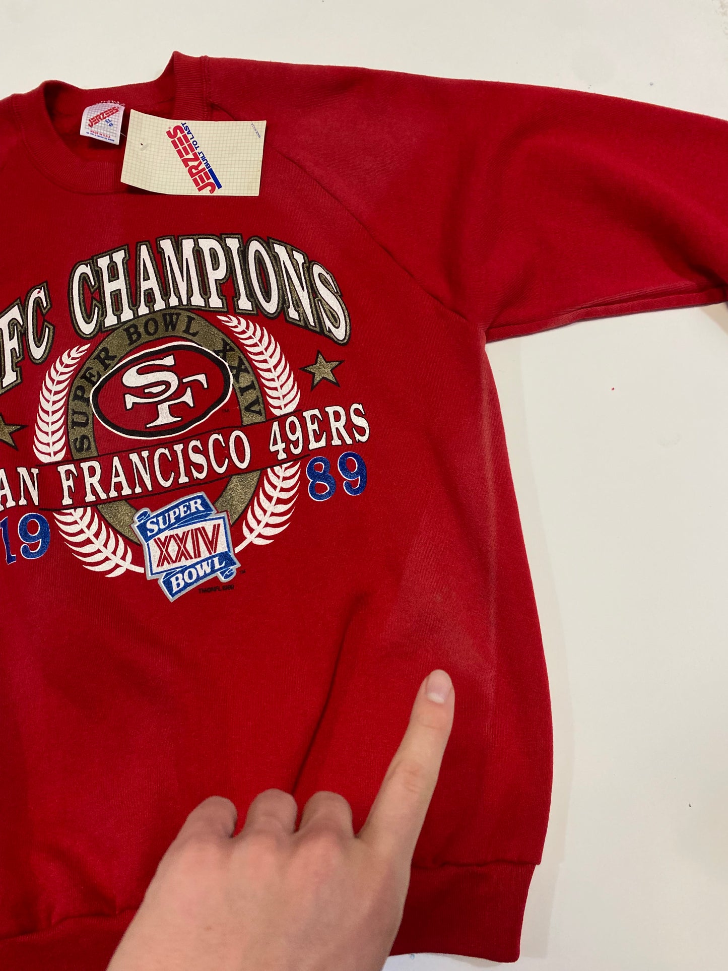 1989 NFC Champs San Francisco 49ers Sweatshirt