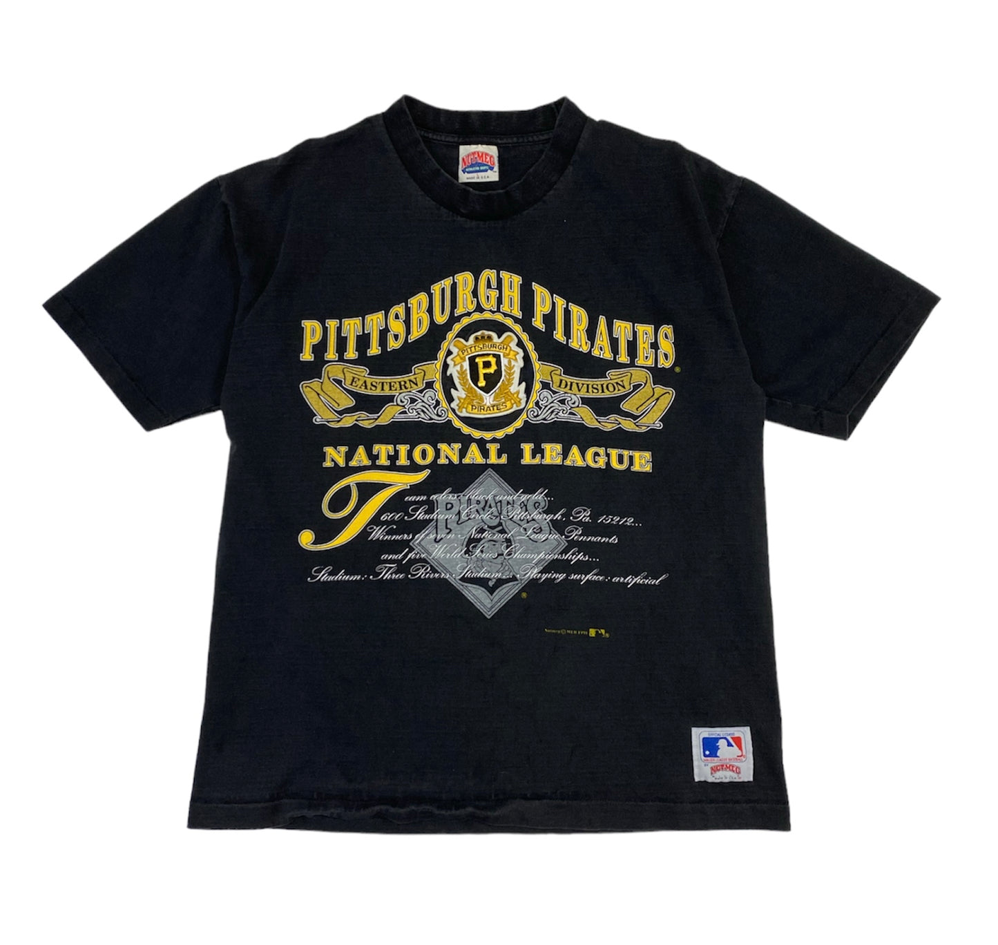 1991 Pittsburgh Pirates Nutmeg MLB T-Shirt L