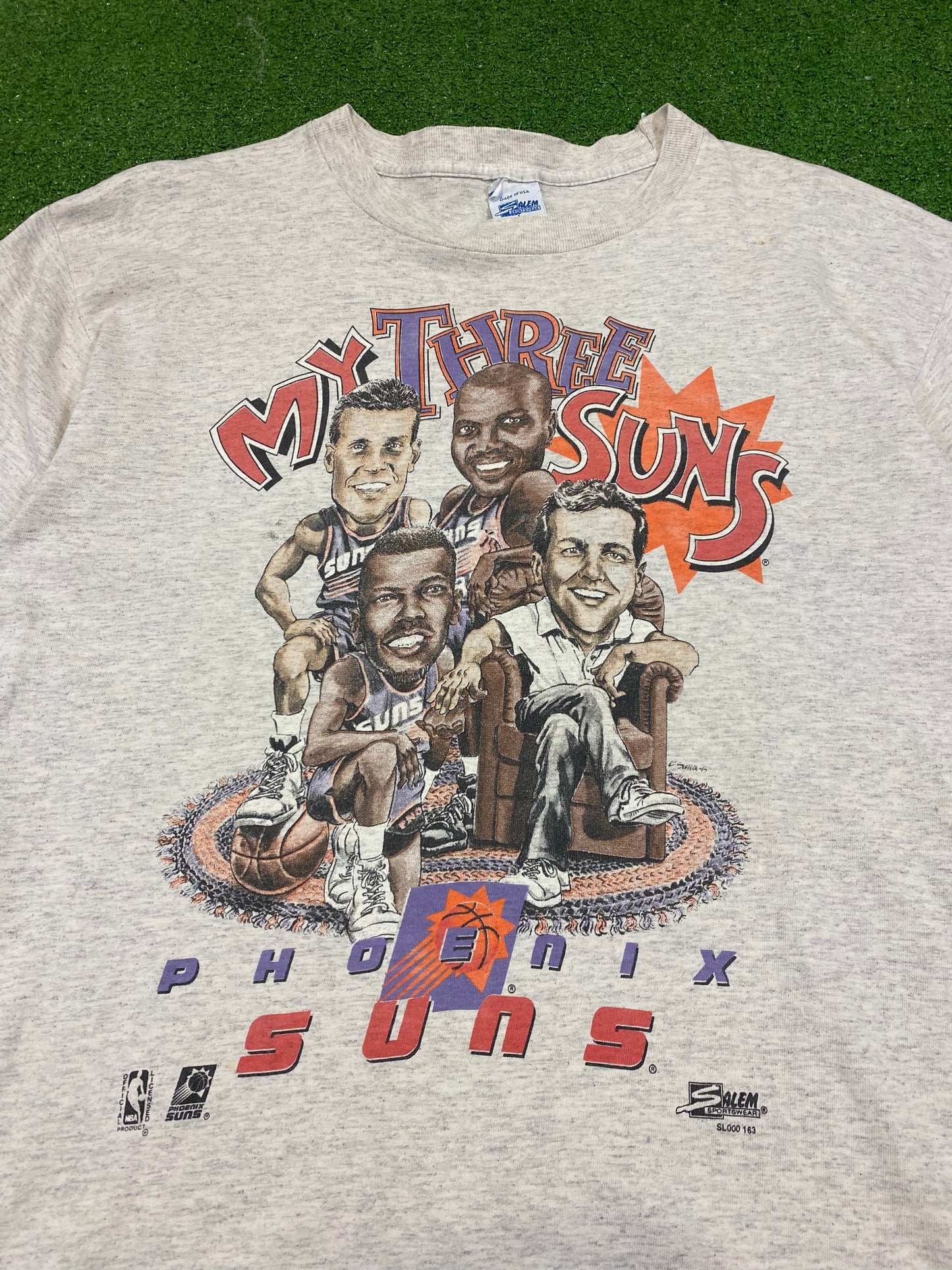 1990’s Phoenix Sun’s Salem Charicature T-Shirt