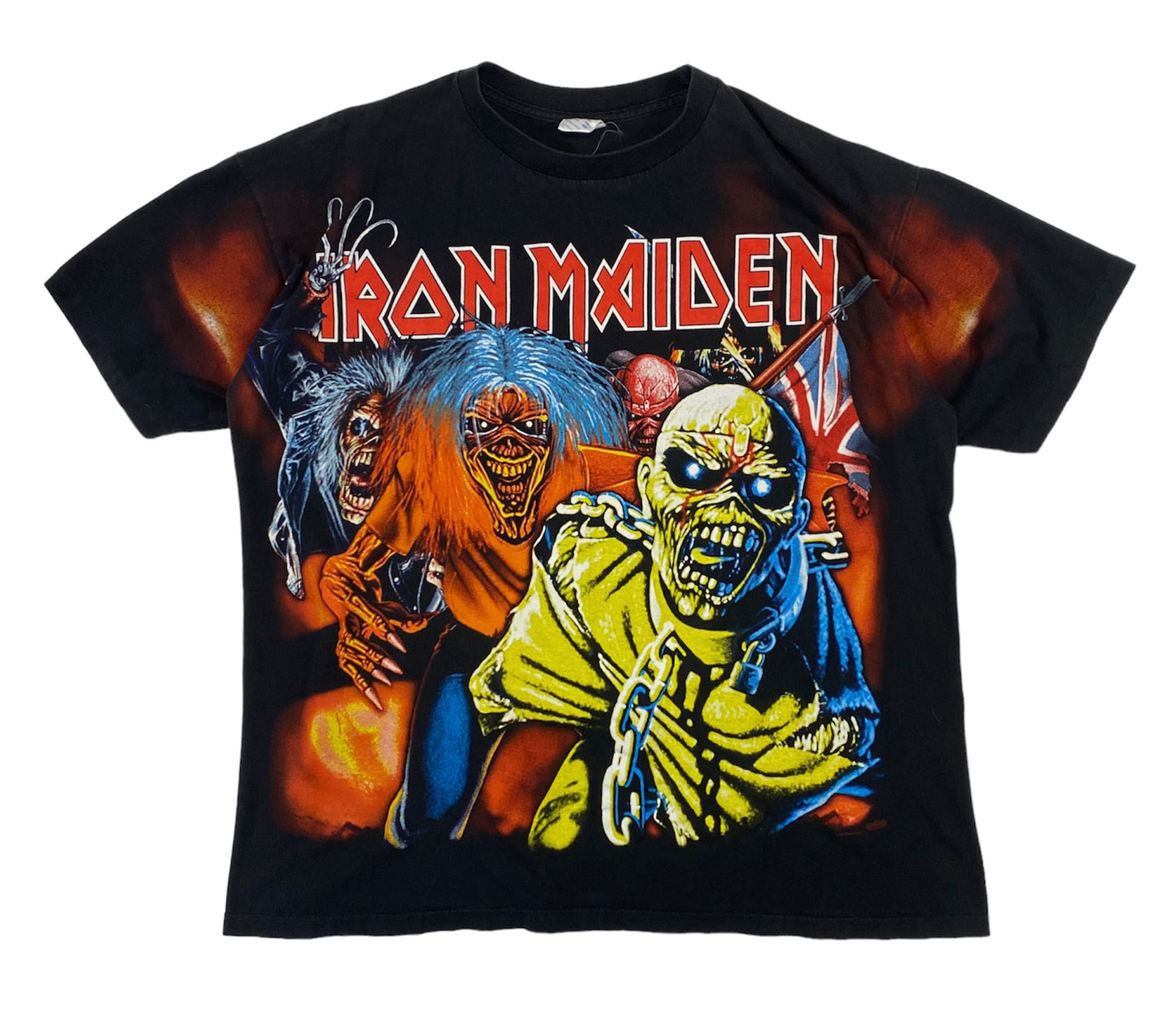1995 Iron Maiden All Over Print T-Shirt