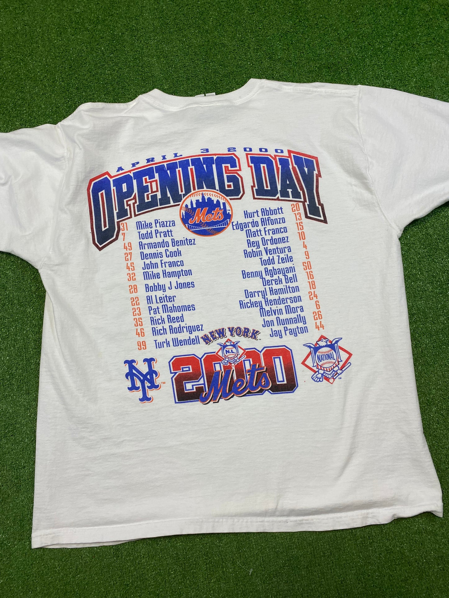 2000 Opening Day New York Mets T-Shirt