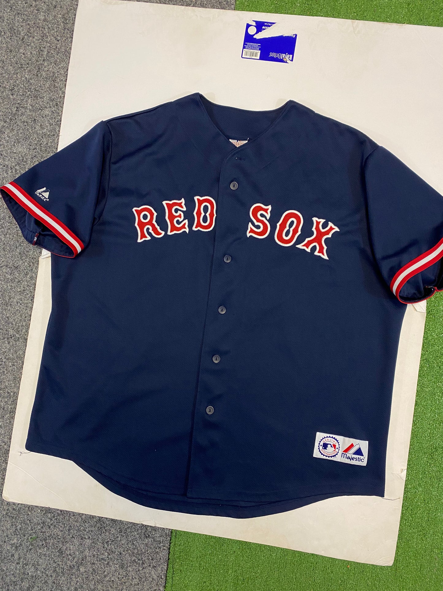 Majestic Curt Schilling Boston Red Sox MLB Jersey