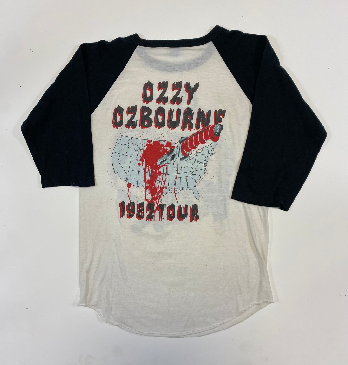 1982 Ozzy Osbourne Band Tour Shirt
