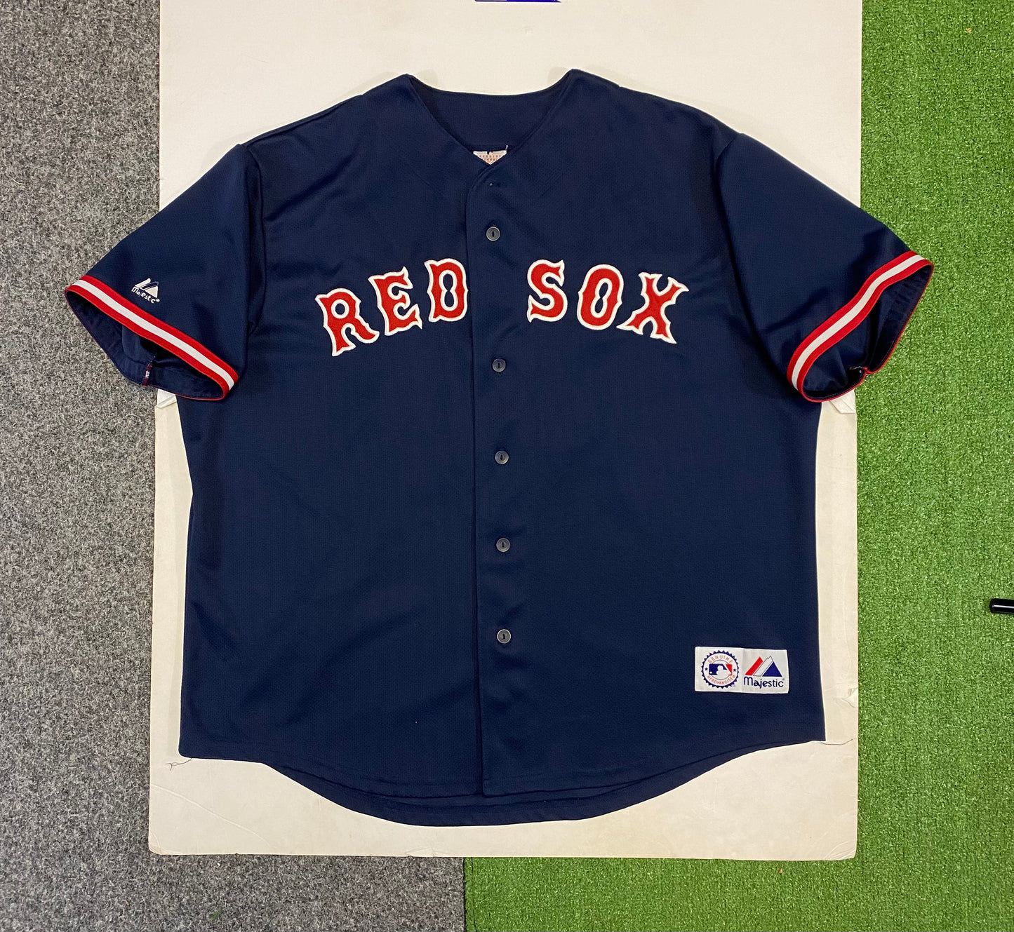 Majestic Curt Schilling Boston Red Sox MLB Jersey