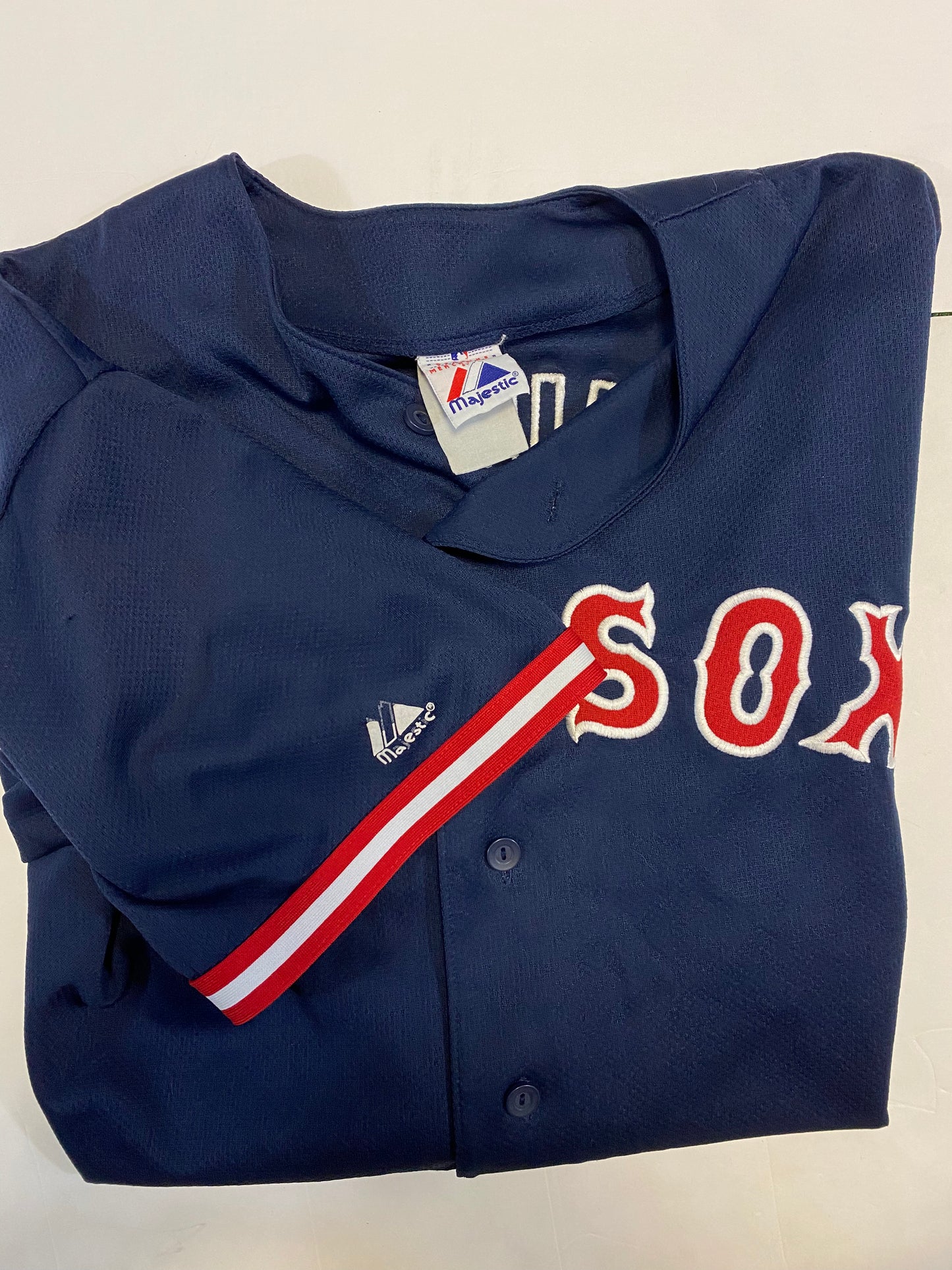 Majestic Curt Schilling Boston Red Sox MLB Jersey
