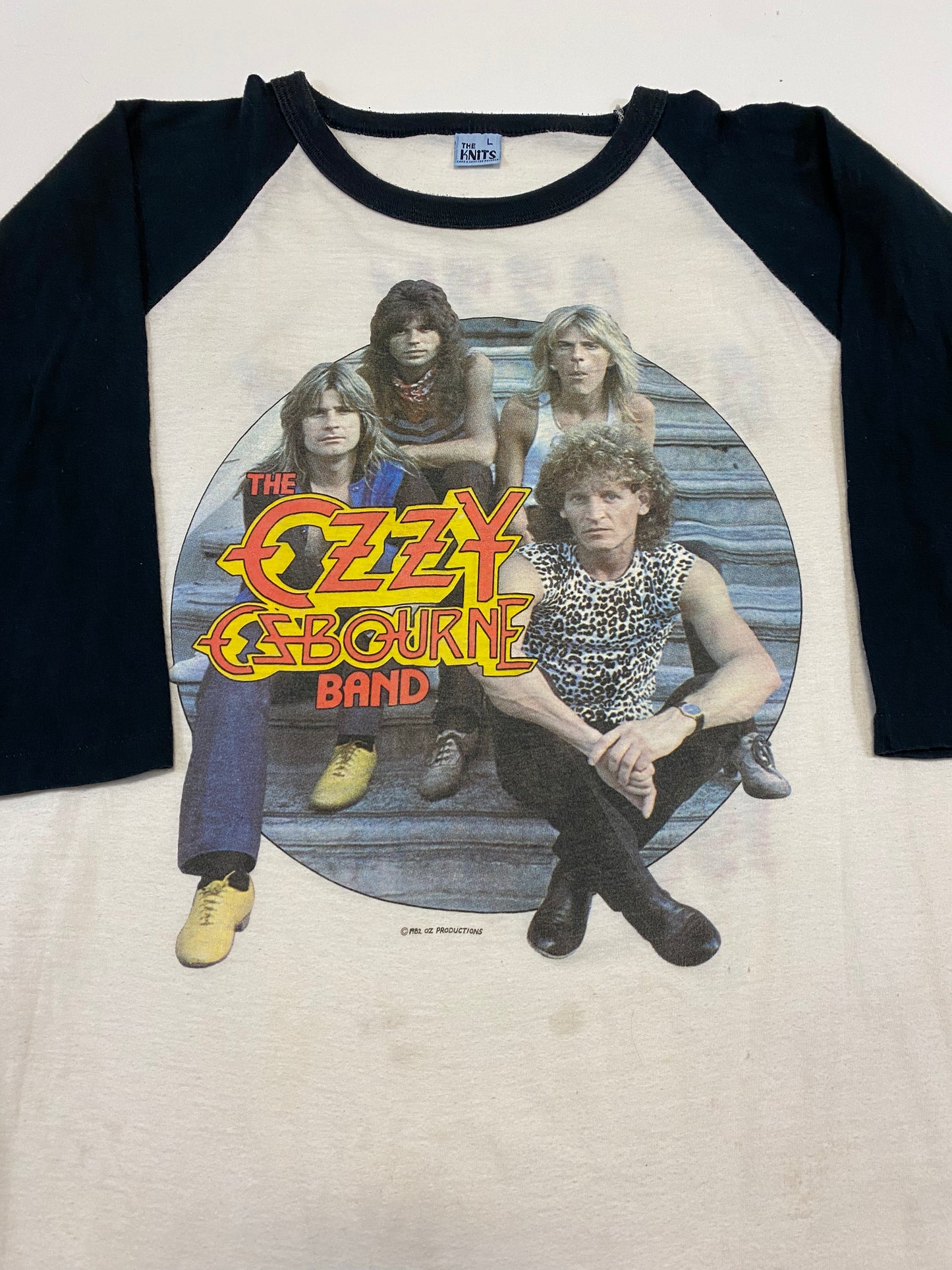 1982 Ozzy Osbourne Band Tour Shirt
