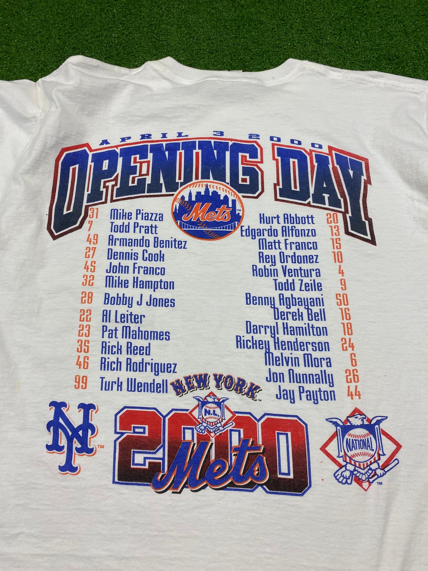 2000 Opening Day New York Mets T-Shirt