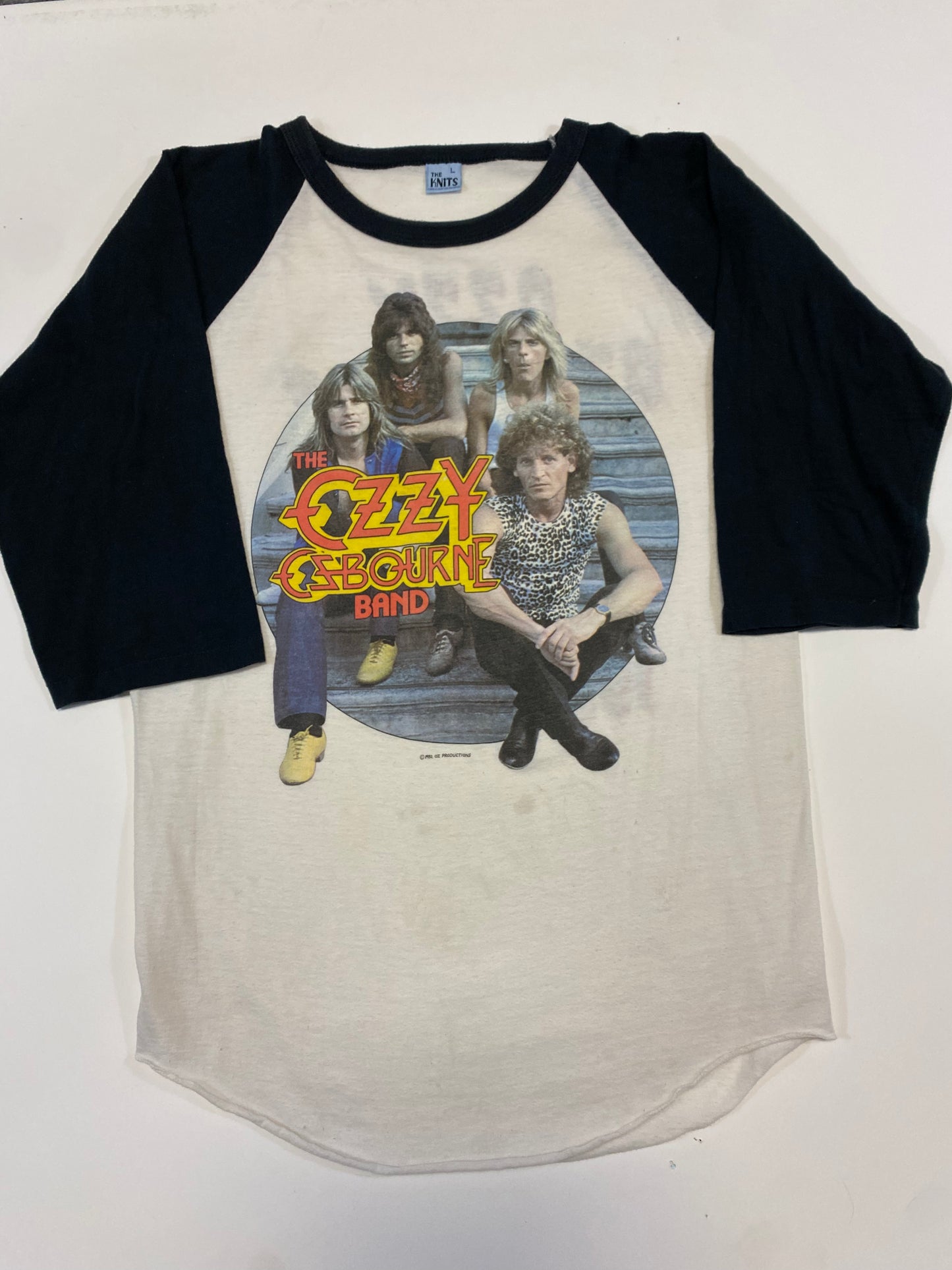 1982 Ozzy Osbourne Band Tour Shirt