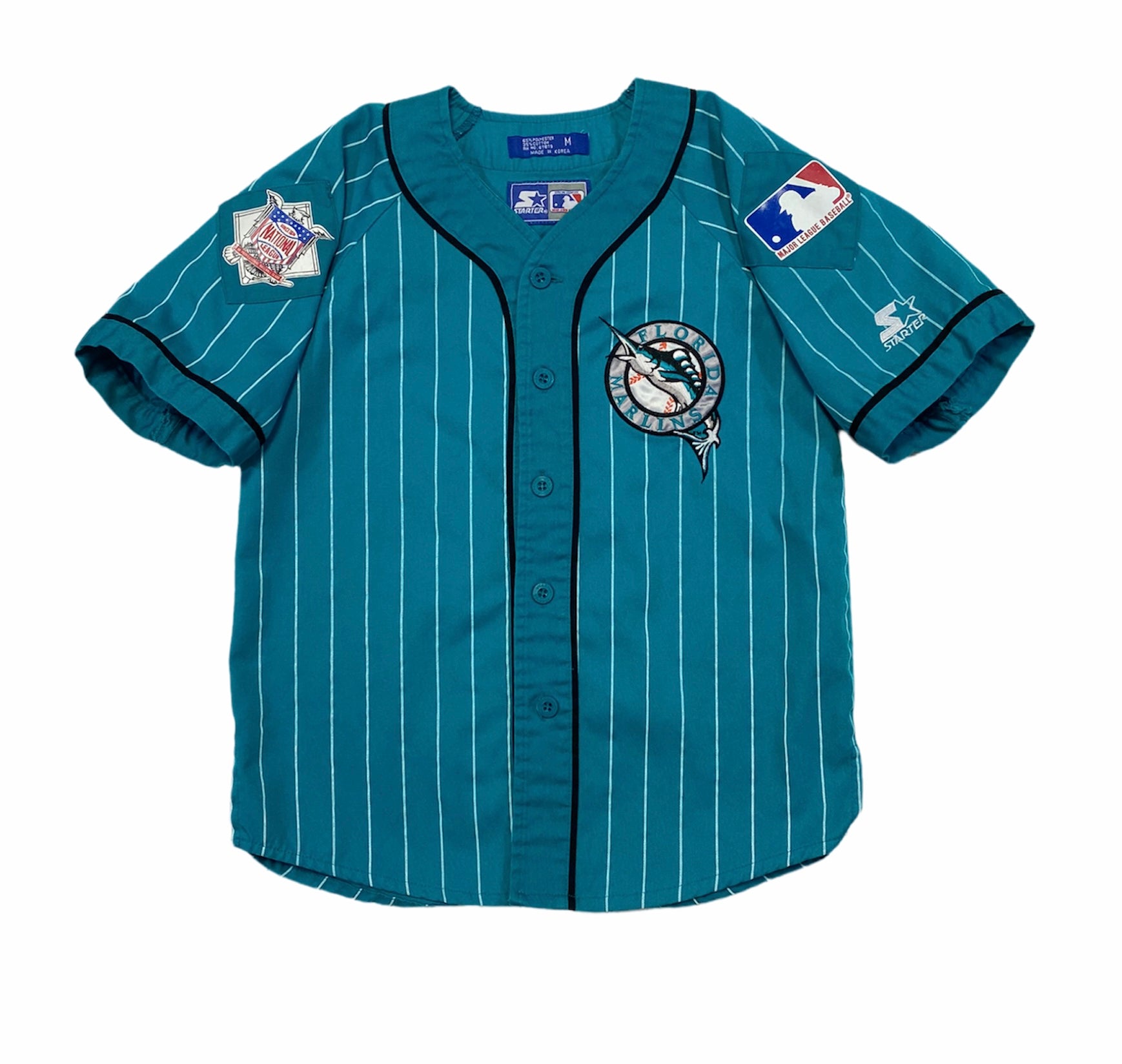 Vintage Oakland Athletics Starter Jersey Size XL Pinstripes