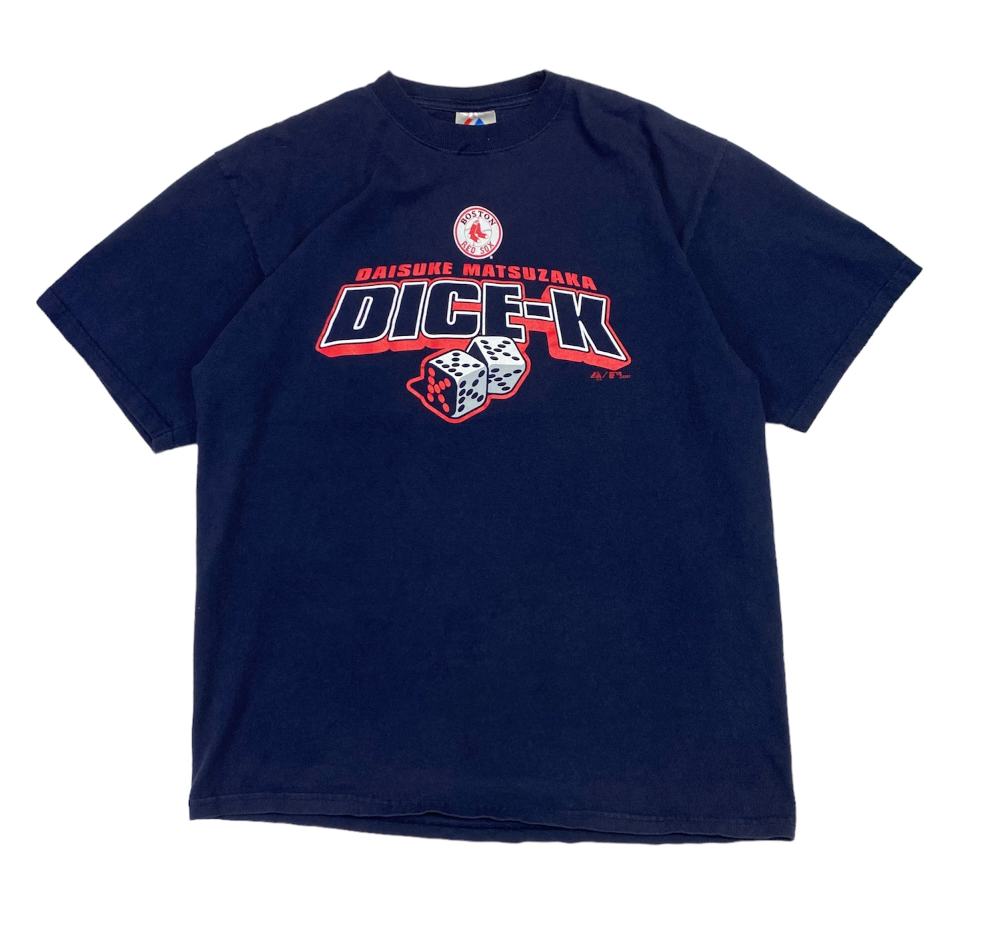 Majestic Daisuke Matsuzaka Boston Red Sox Jersey T Shirt Dice K