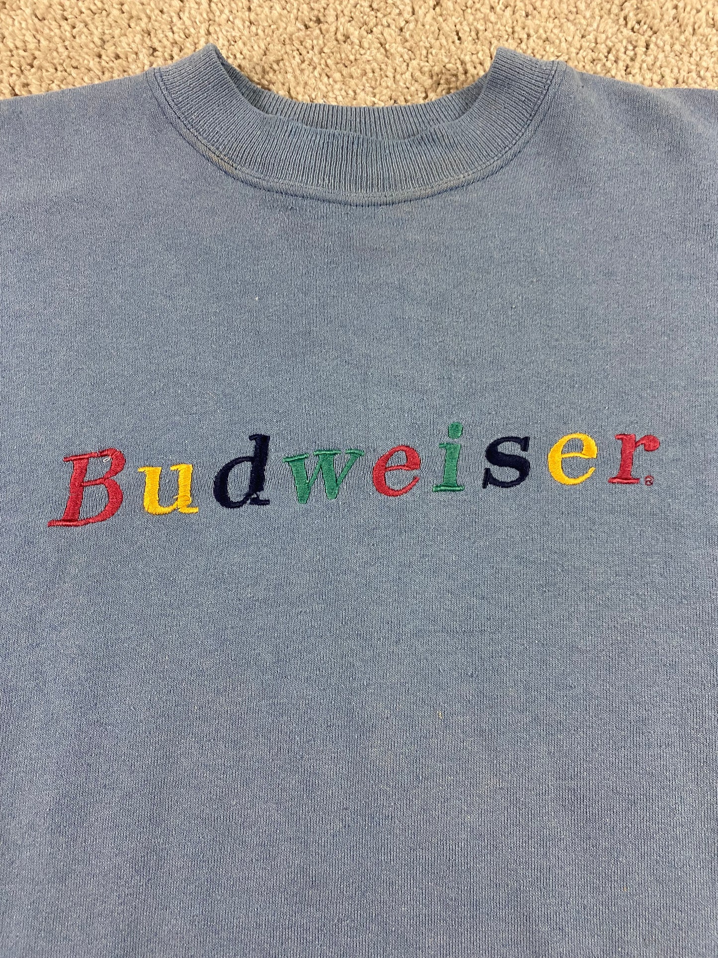 Budweiser Beer Late 90’s Sweatshirt L/XL