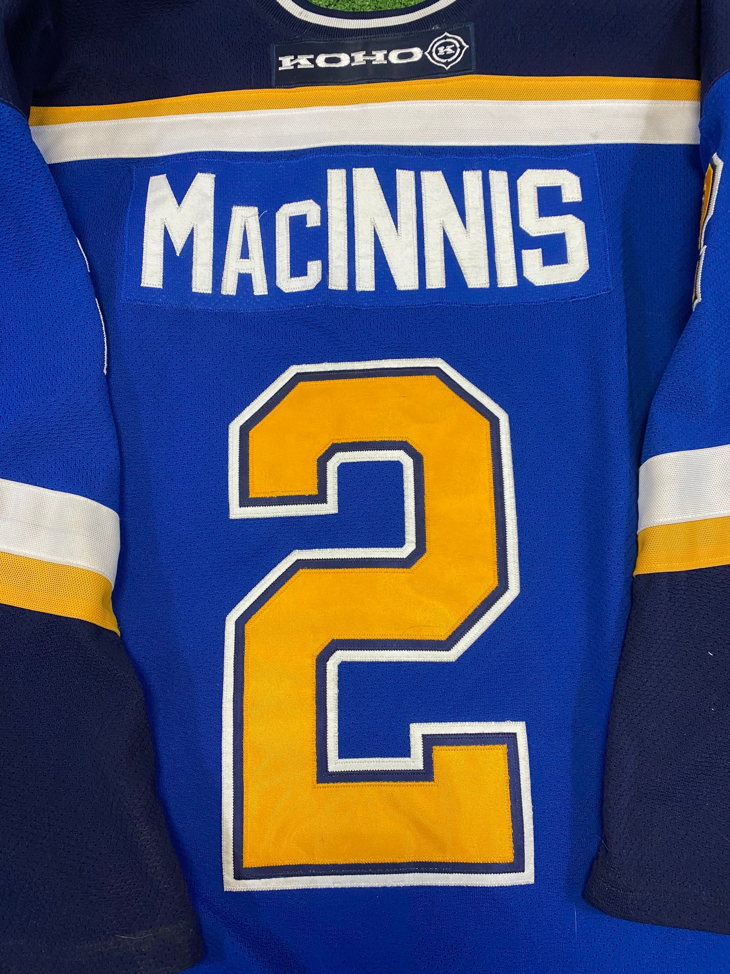 Koho Authentic St Louis Blues Al MacInnis NHL Jersey 46
