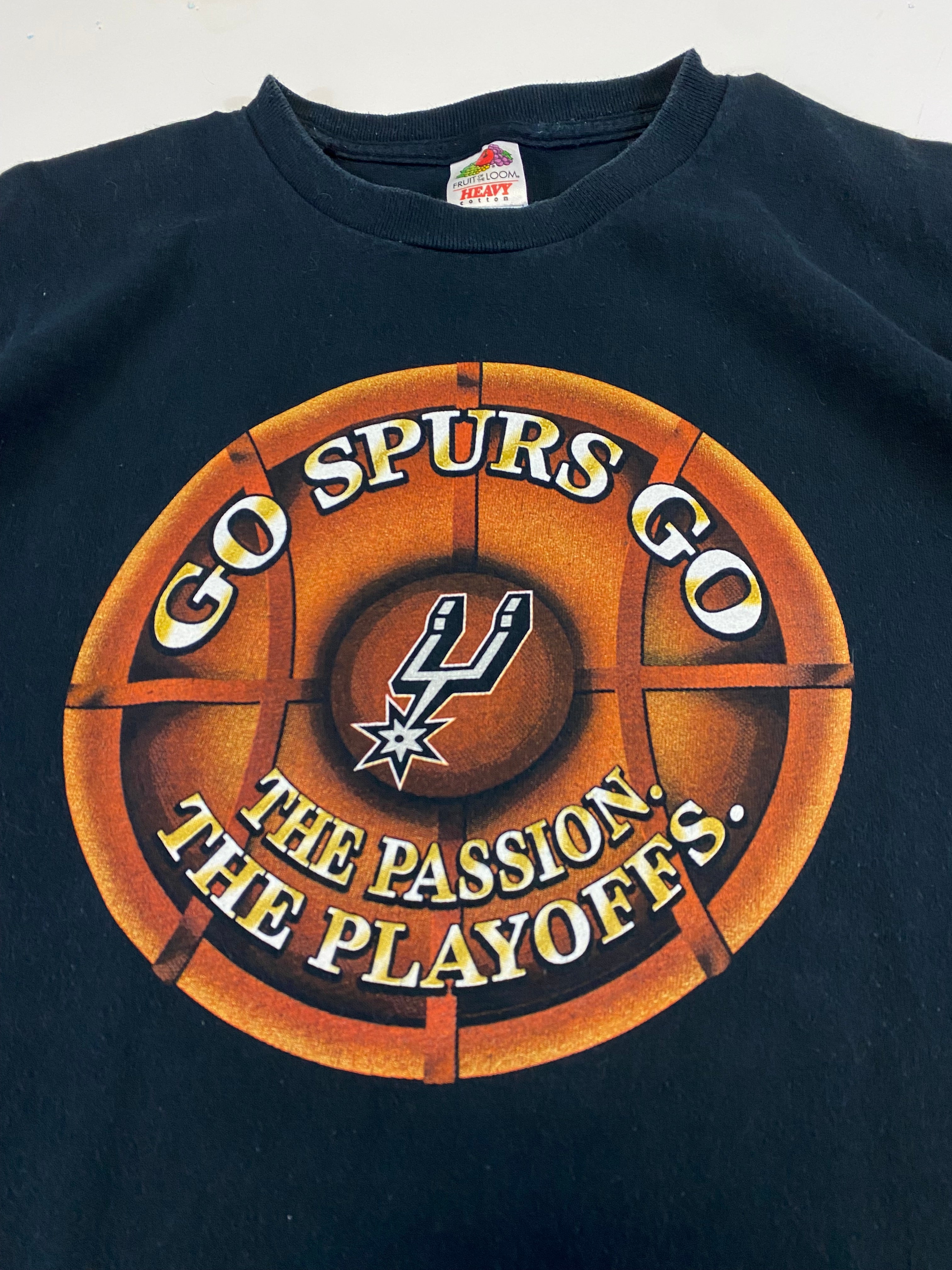 San Antonio Spurs Playoffs T Shirt L TheVaultCT