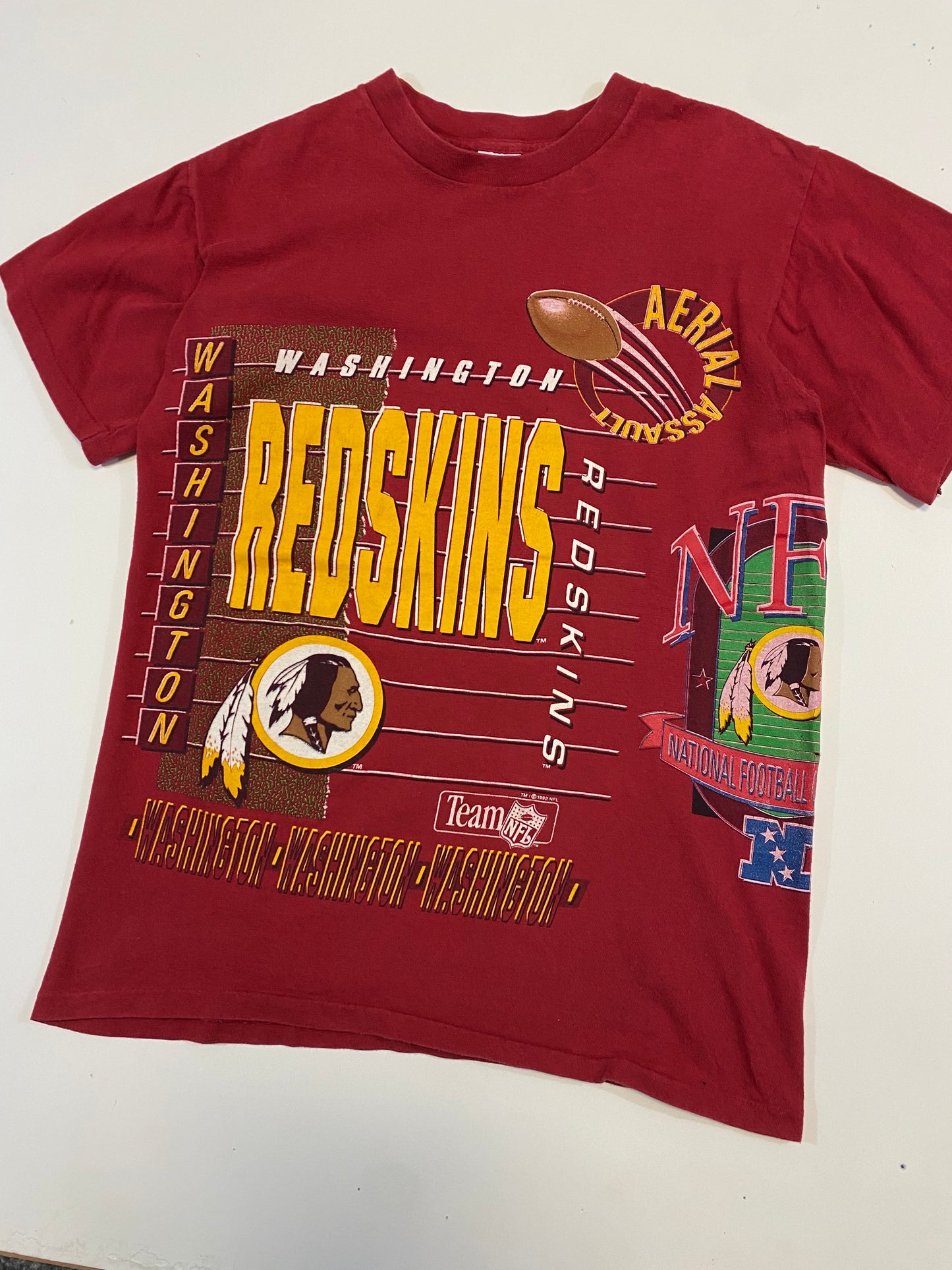 1992 Washington Redskins Aerial Assault Salem T-Shirt M