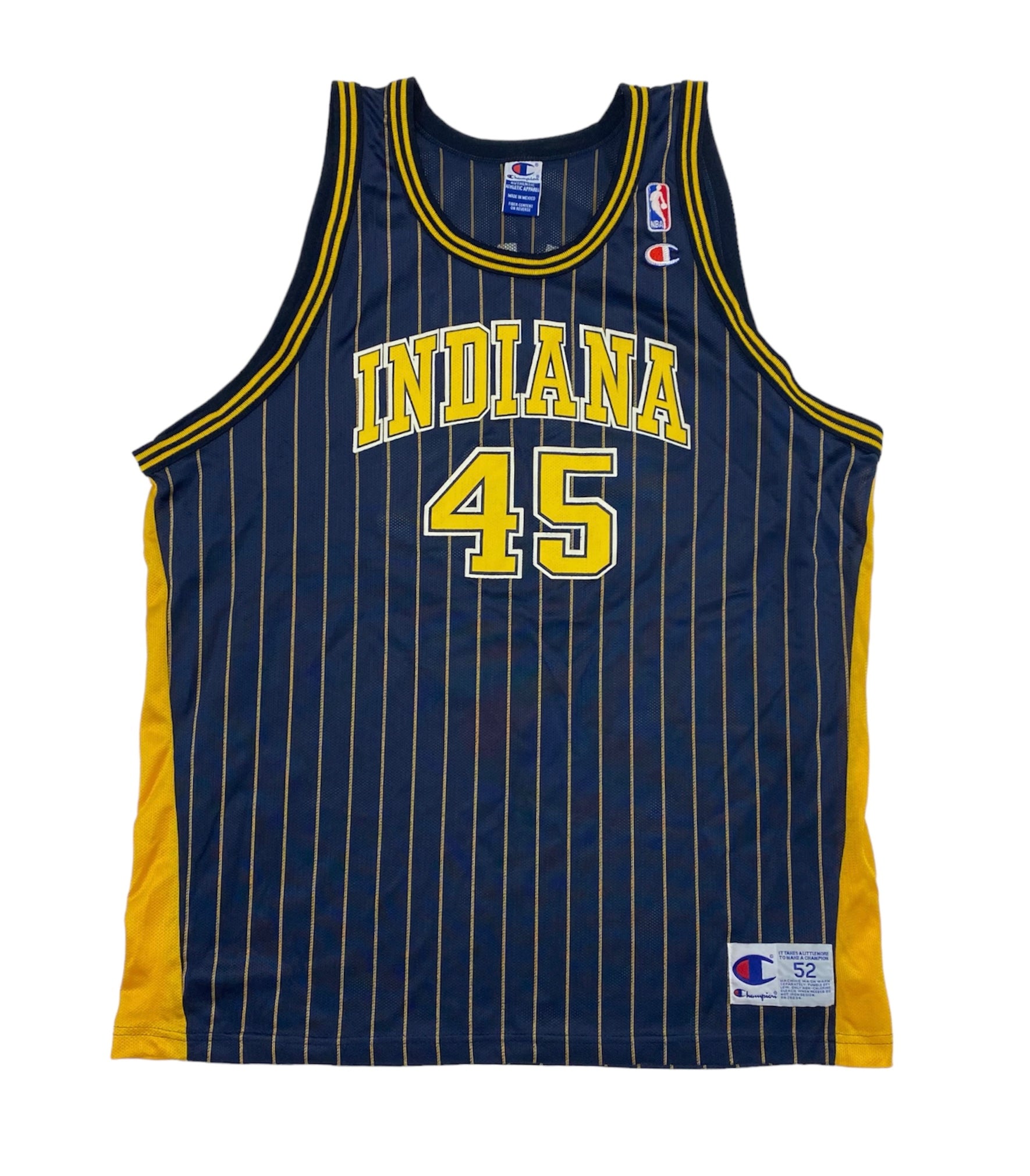 1990’s Champion Rik Smits Indiana Pacers NBA Jersey XXL – TheVaultCT