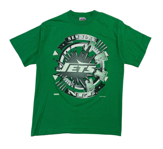 1994 New York Jets Trench T-Shirt XL