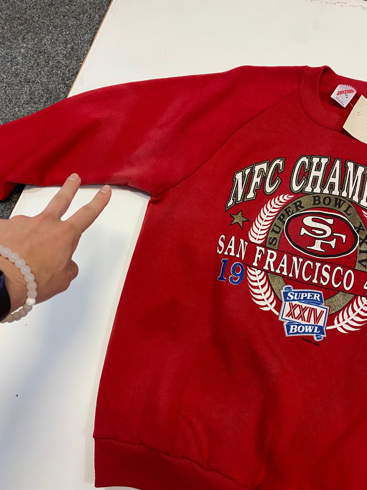 1989 NFC Champs San Francisco 49ers Sweatshirt